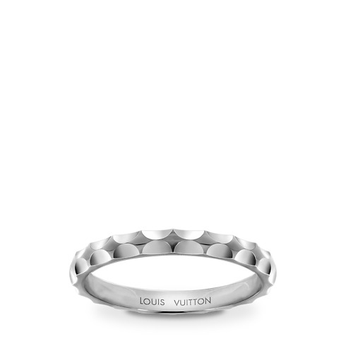 Monogram Infini wedding band, white gold in Jewelry's Categories All Fine Jewelry collections by Louis Vuitton (Product zoom)