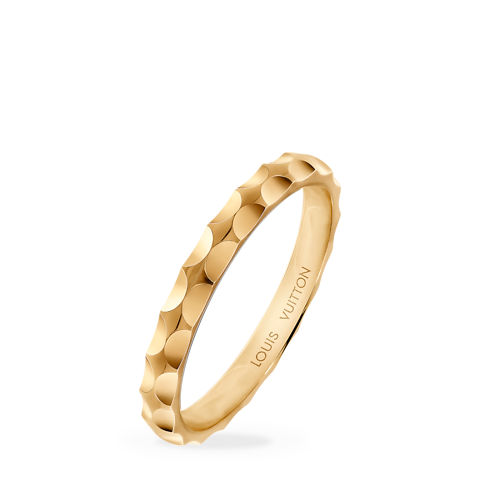 Monogram Infini wedding band, yellow gold in Jewelry's Categories Personalization Jewelry collections by Louis Vuitton (Product zoom)