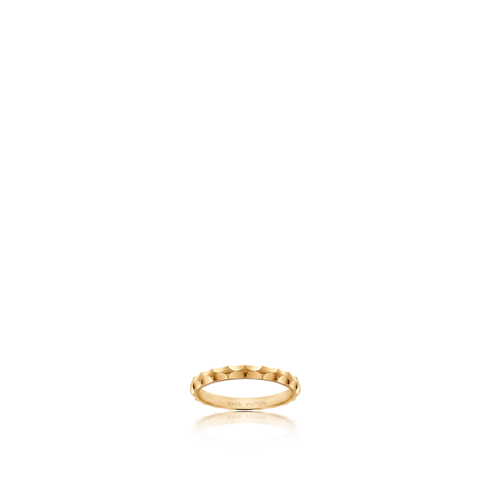 Monogram Infini wedding band, yellow gold in Jewelry's Categories Personalization Jewelry collections by Louis Vuitton (Product zoom)