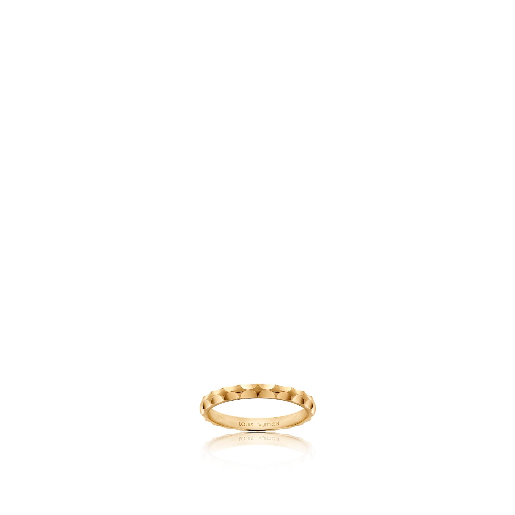 Monogram Infini wedding band, yellow gold  in Jewelry