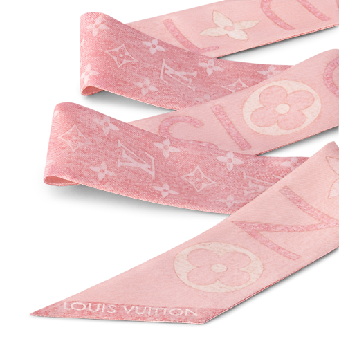 Monogram Infinity Denim BB Bandeau S00 in Women's Accessories Silk Squares and Bandeaus collections by Louis Vuitton (Product zoom)