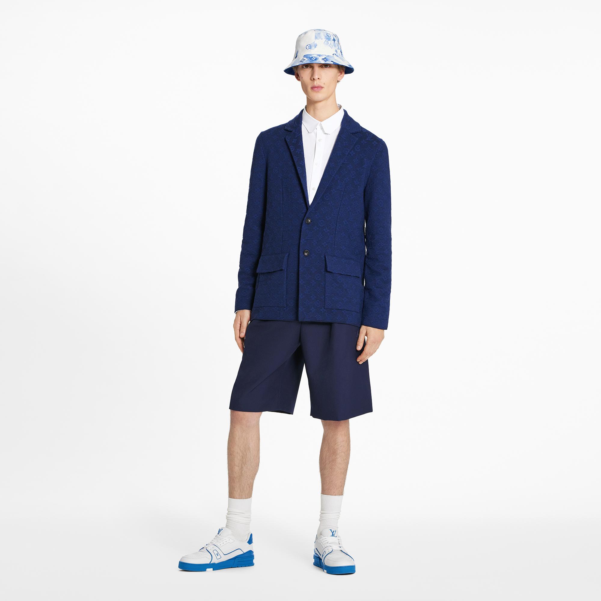 louis vuitton monogram blazer