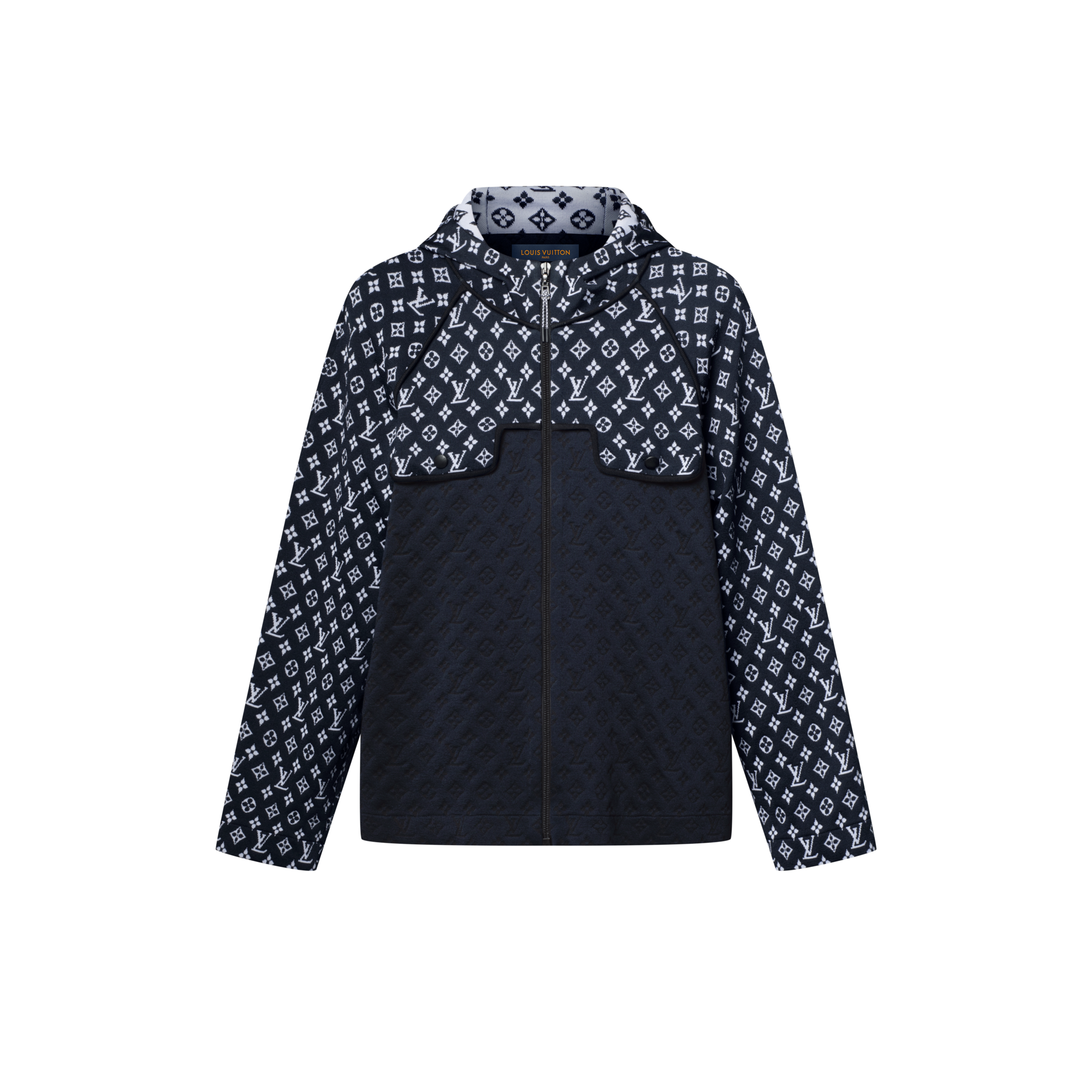 Monogram Jacquard Knit Hoodie  in Women