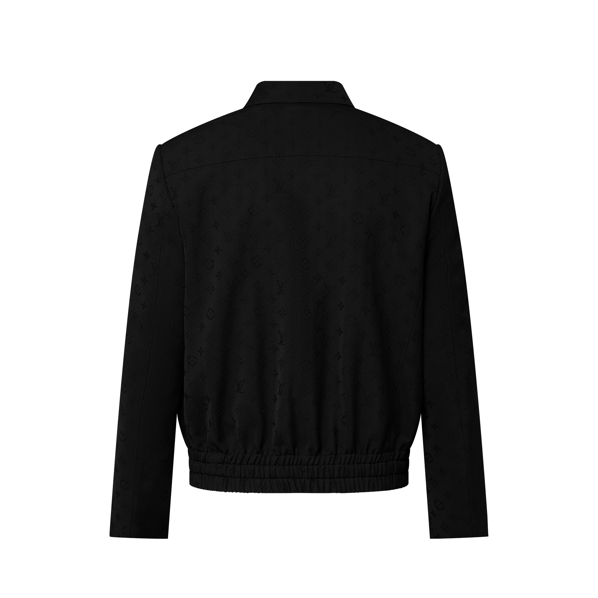 Monogram Jacquard Wool Jet Pocket Blouson  in Men