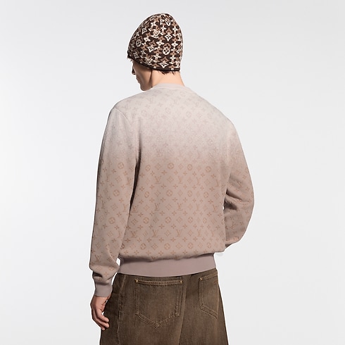 Monogram Long-Sleeved Crewneck in Men's Ready to Wear All Ready-To-Wear collections by Louis Vuitton (Product zoom)