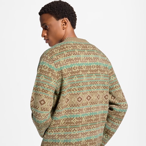 Monogram Long-Sleeved Crewneck in Men's Ready-to-Wear All Ready-to-Wear collections by Louis Vuitton (Product zoom)