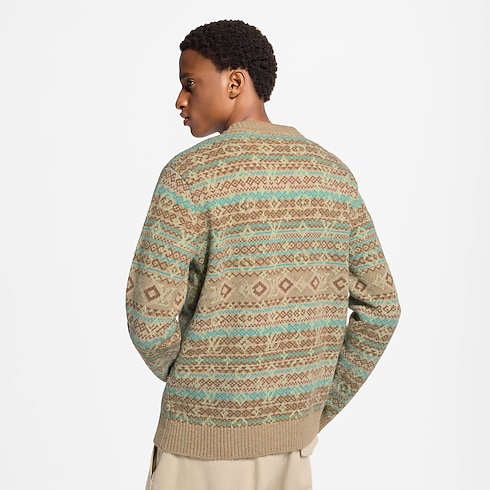 Monogram Long-Sleeved Crewneck in Men's Ready-to-Wear All Ready-to-Wear collections by Louis Vuitton (Product zoom)