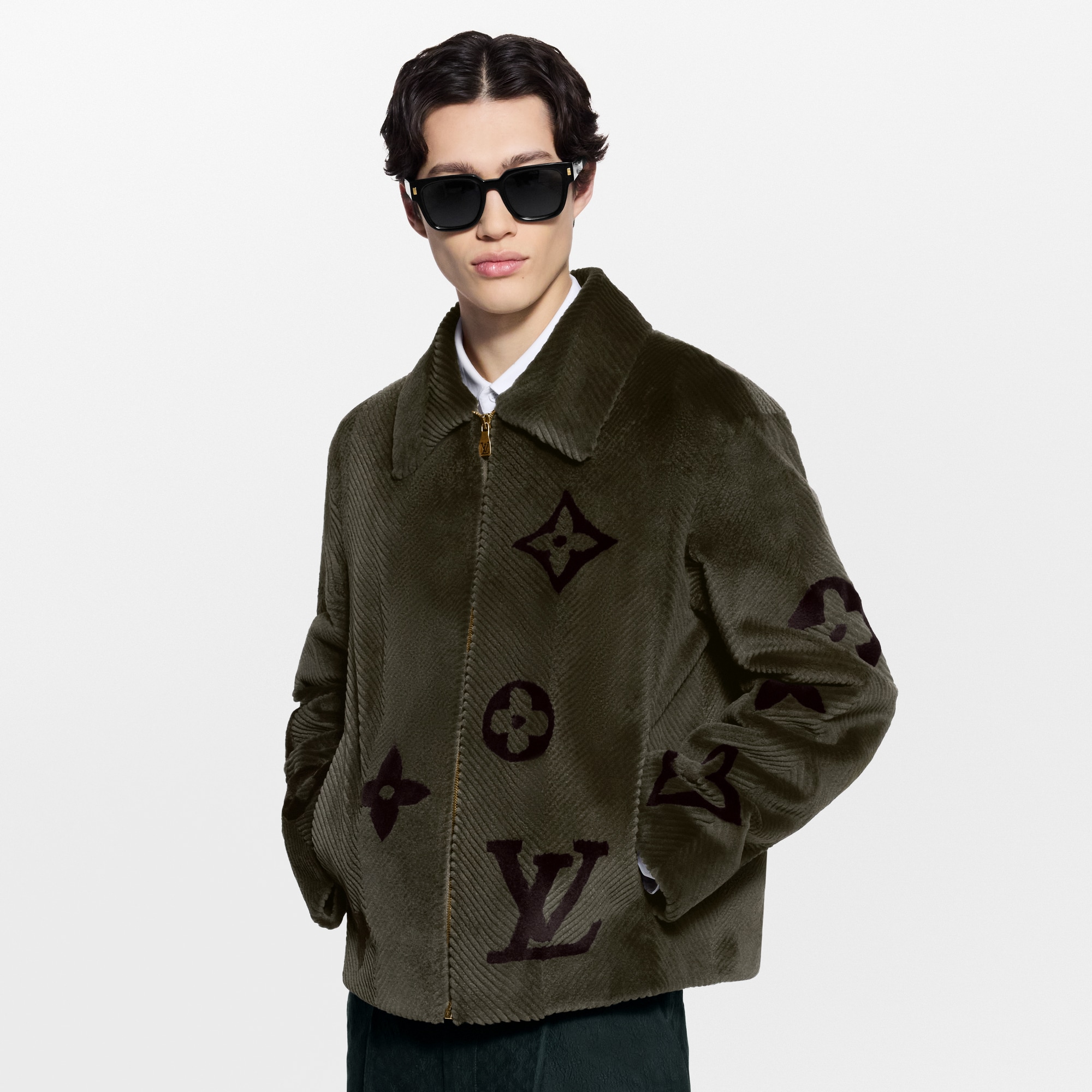 Monogram Mink Blouson  in Men