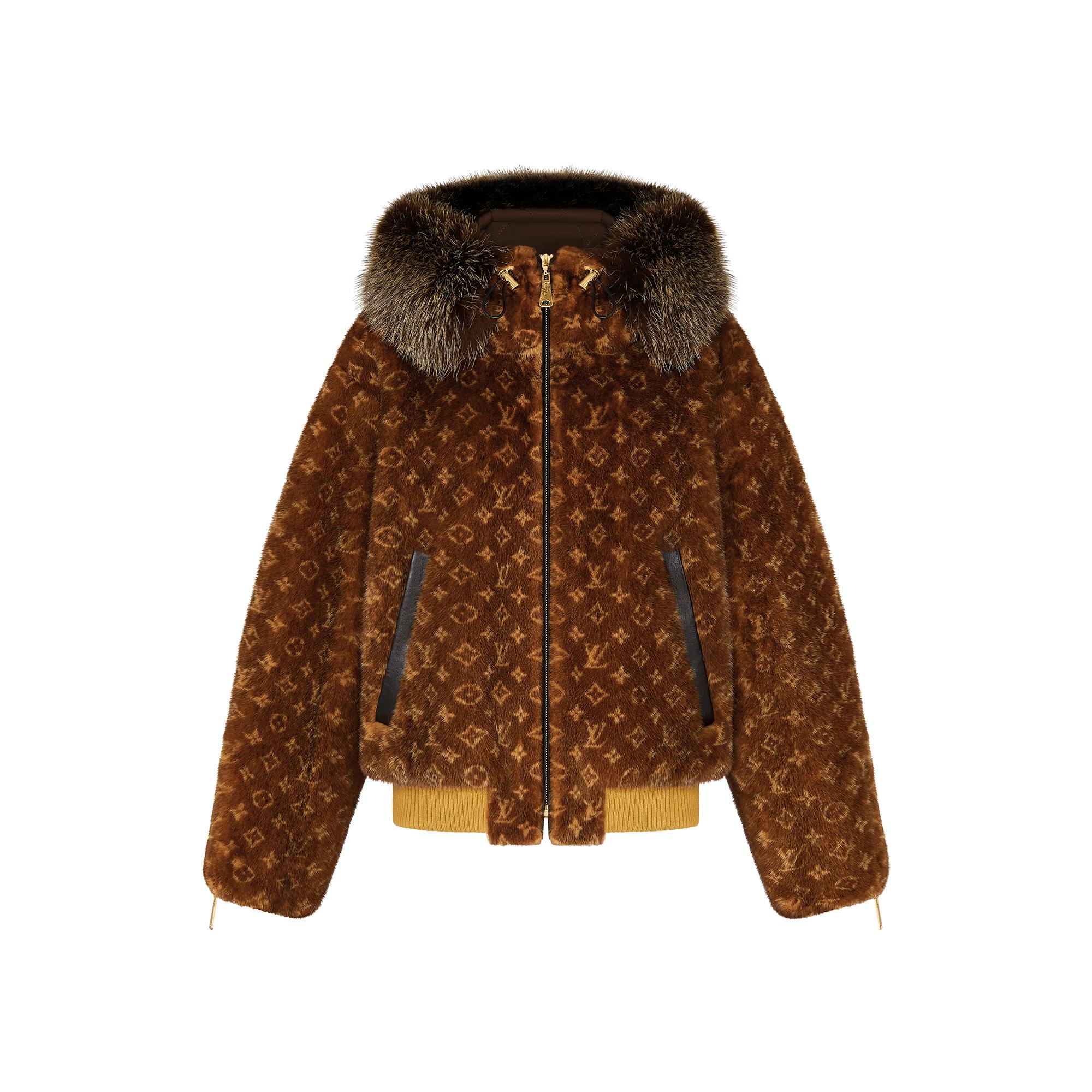 louis vuitton monogram bomber jacket