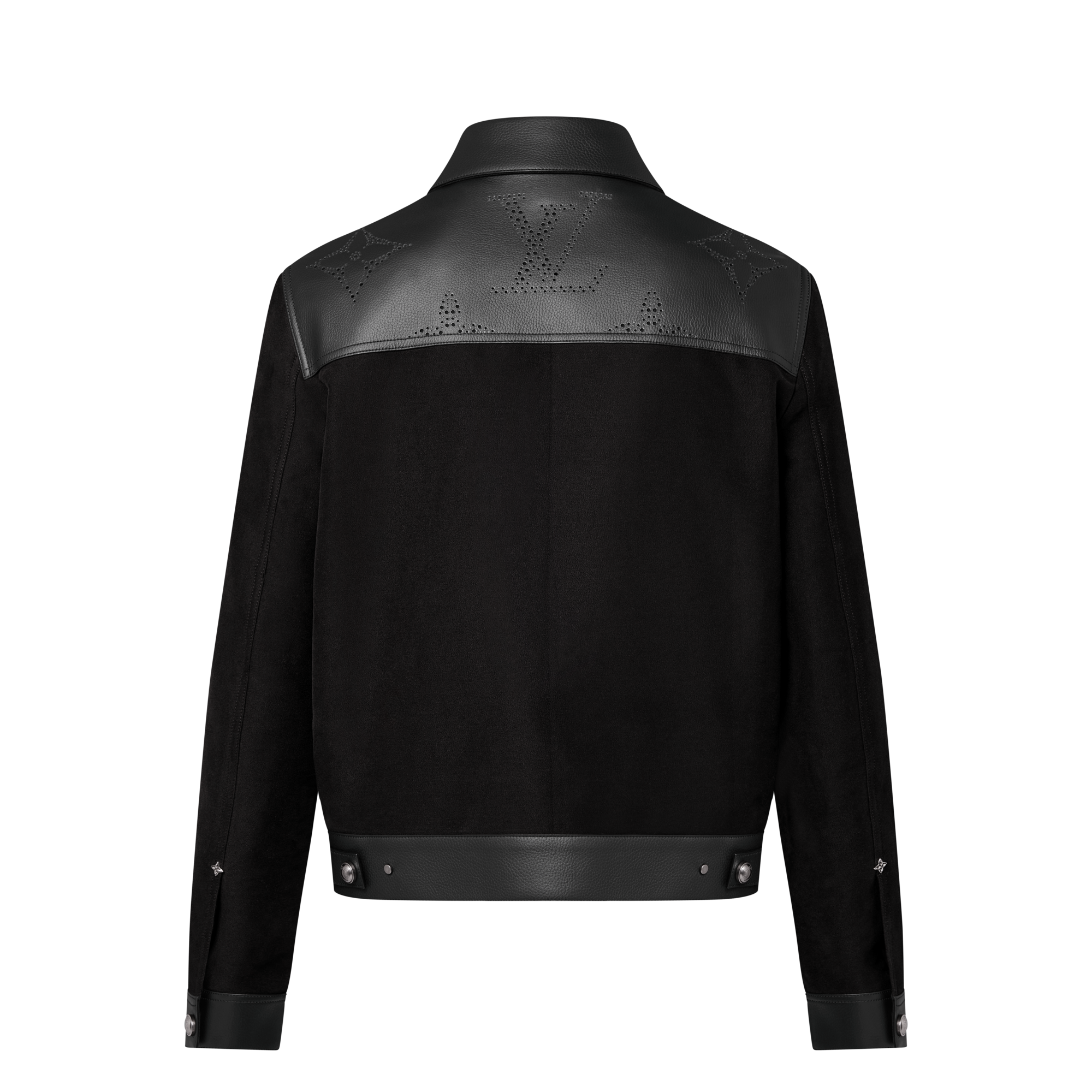 Monogram Mix Leather Workwear Blouson  in Men