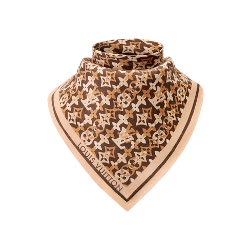 Monogram Overlap Bandana S00 in Men's Accessories Silk and Bandanas collections by Louis Vuitton (Product zoom)