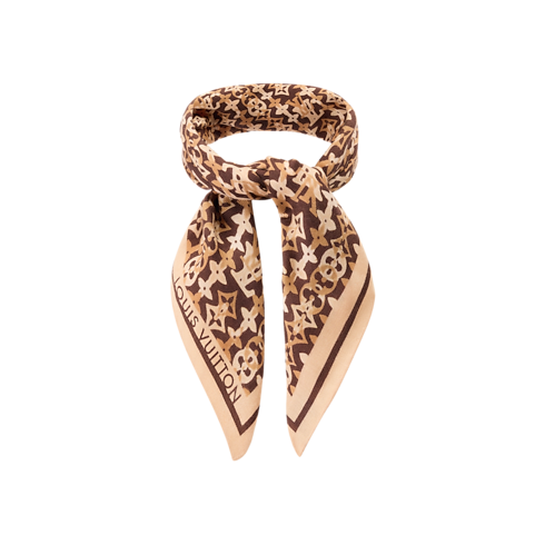 Monogram Overlap Bandana S00 in Men's Accessories Silk and Bandanas collections by Louis Vuitton (Product zoom)