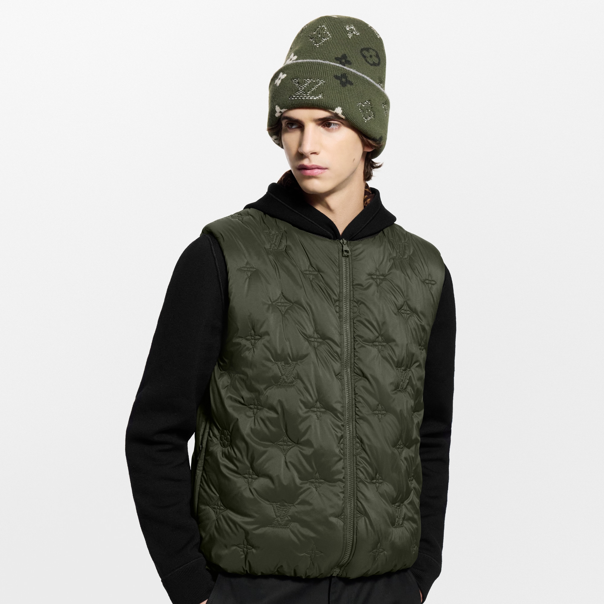 Monogram Padded Vest  in Men