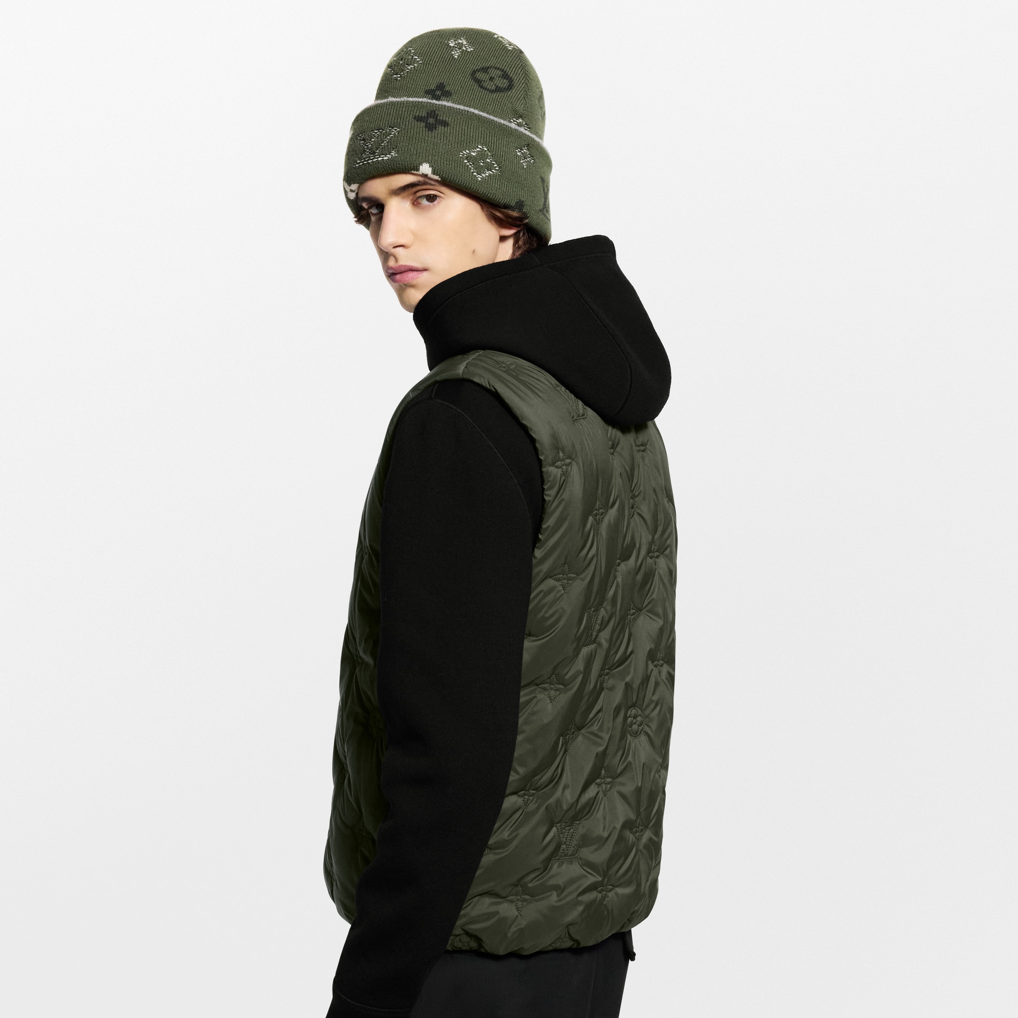 Monogram Padded Vest  in Men