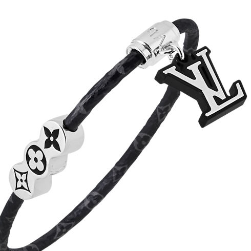Monogram Party Bracelet Monogram Eclipse Canvas in Men's Fashion Jewelry Bracelets collections by Louis Vuitton (Product zoom)
