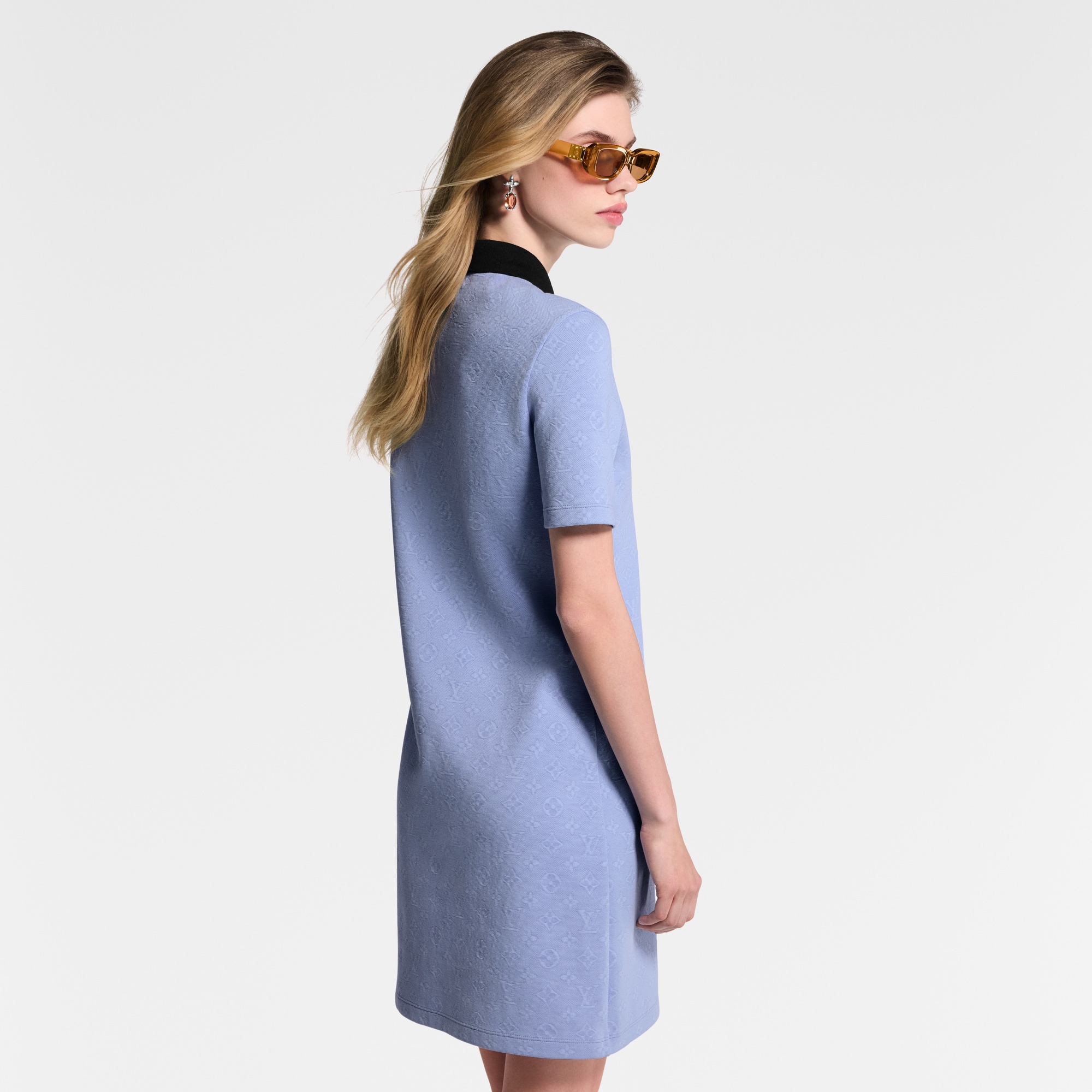Monogram Piqué Polo Dress  in Women