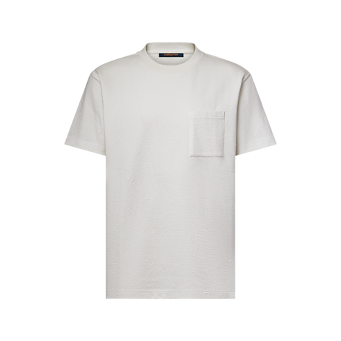 Monogram Pique T-shirt in Men's Ready to Wear T-shirts and Polos collections by Louis Vuitton (Product zoom)