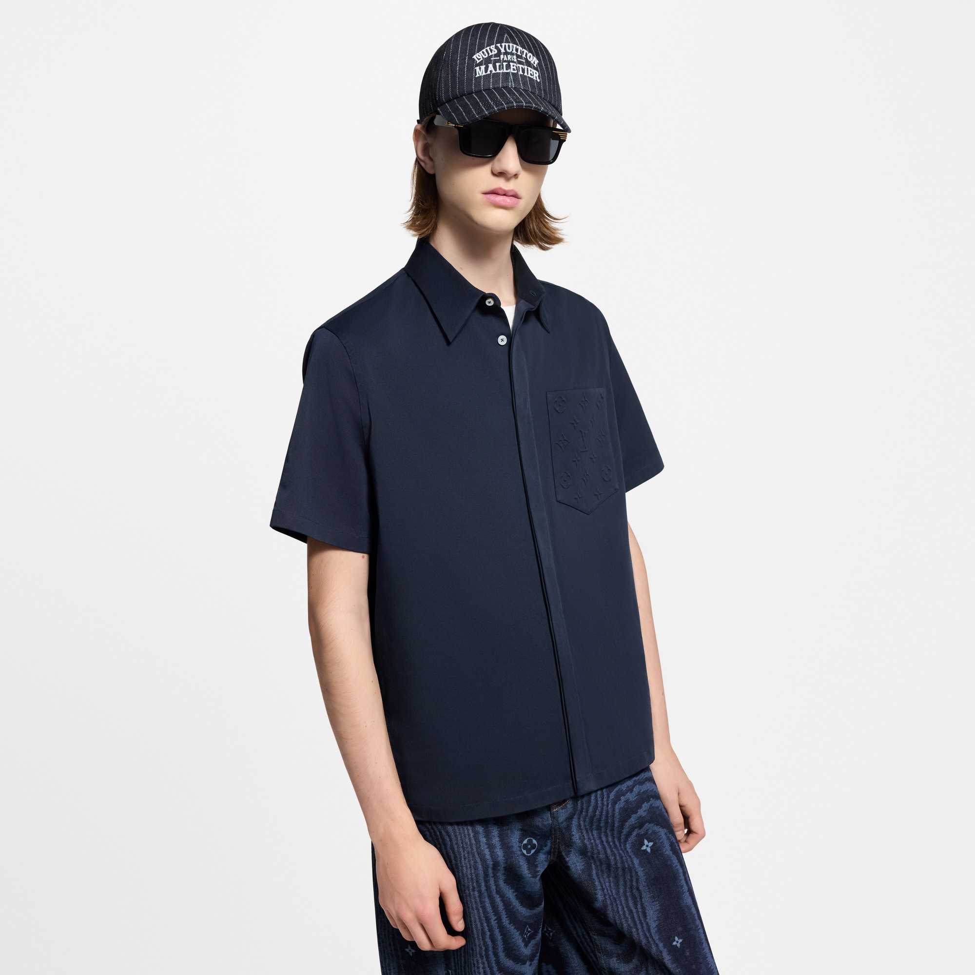 Monogram Pocket Short-Sleeved Shirt  in Men