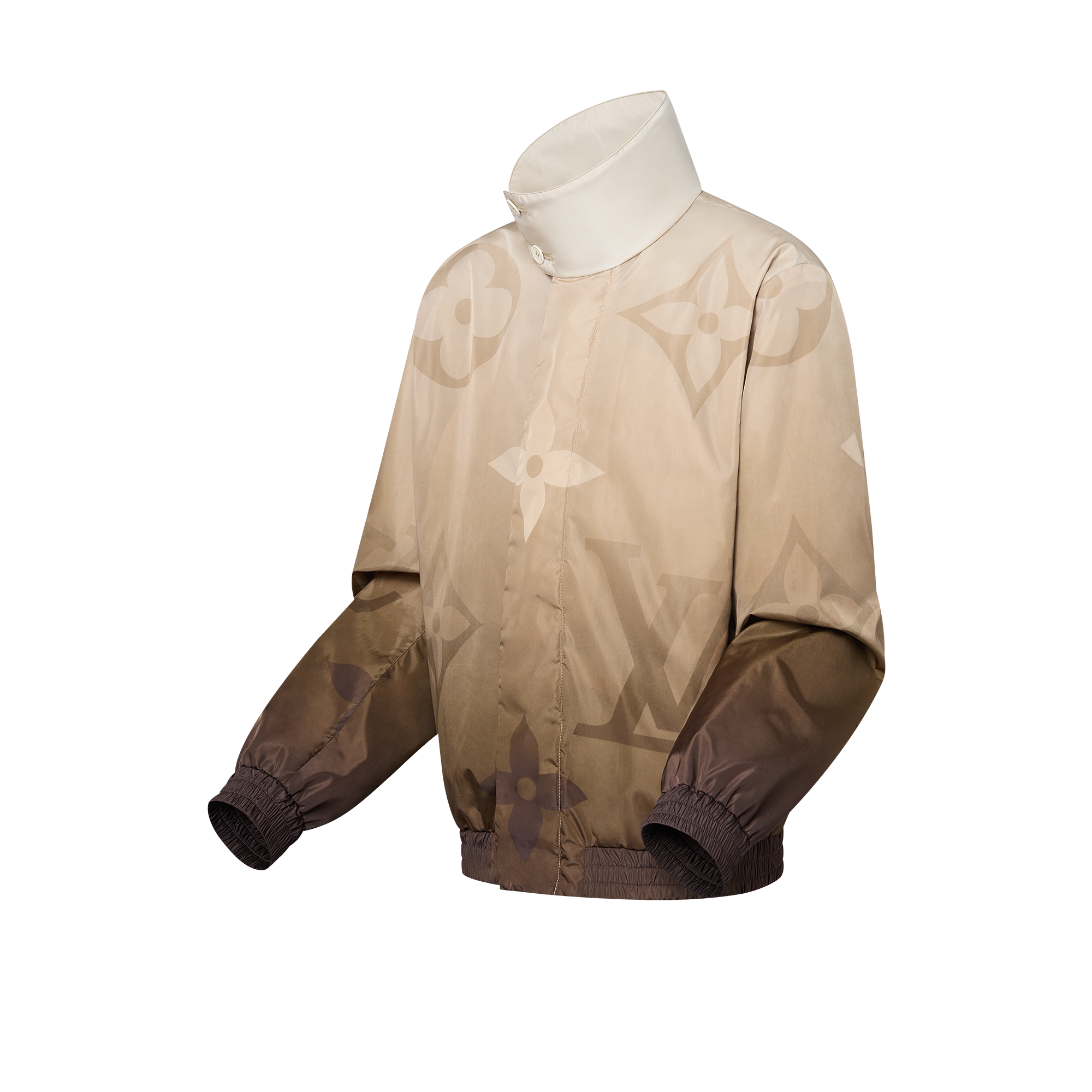 Monogram Printed Light Nylon Windbreaker  in Men