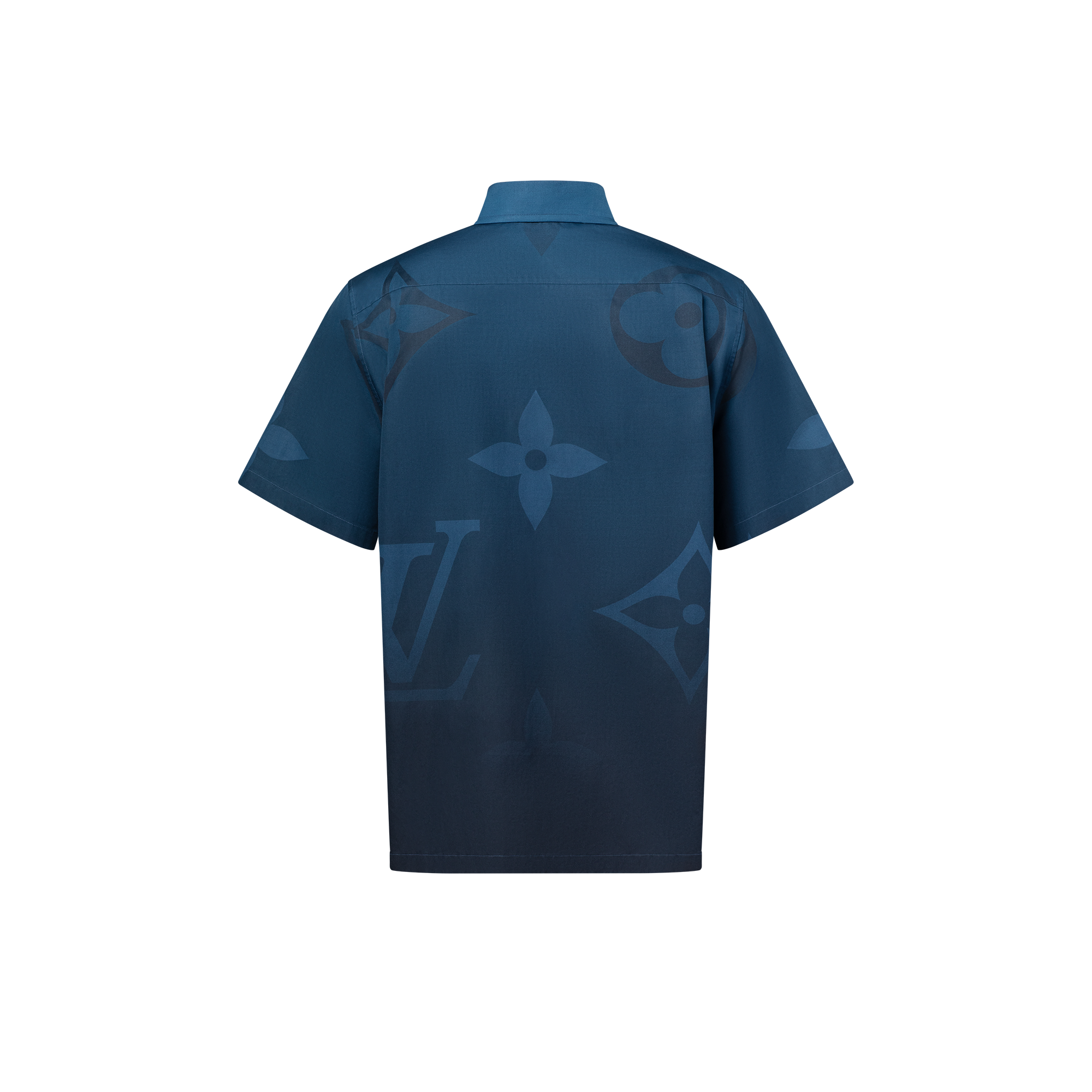 Monogram Printed Short-Sleeved Shirt  in Men