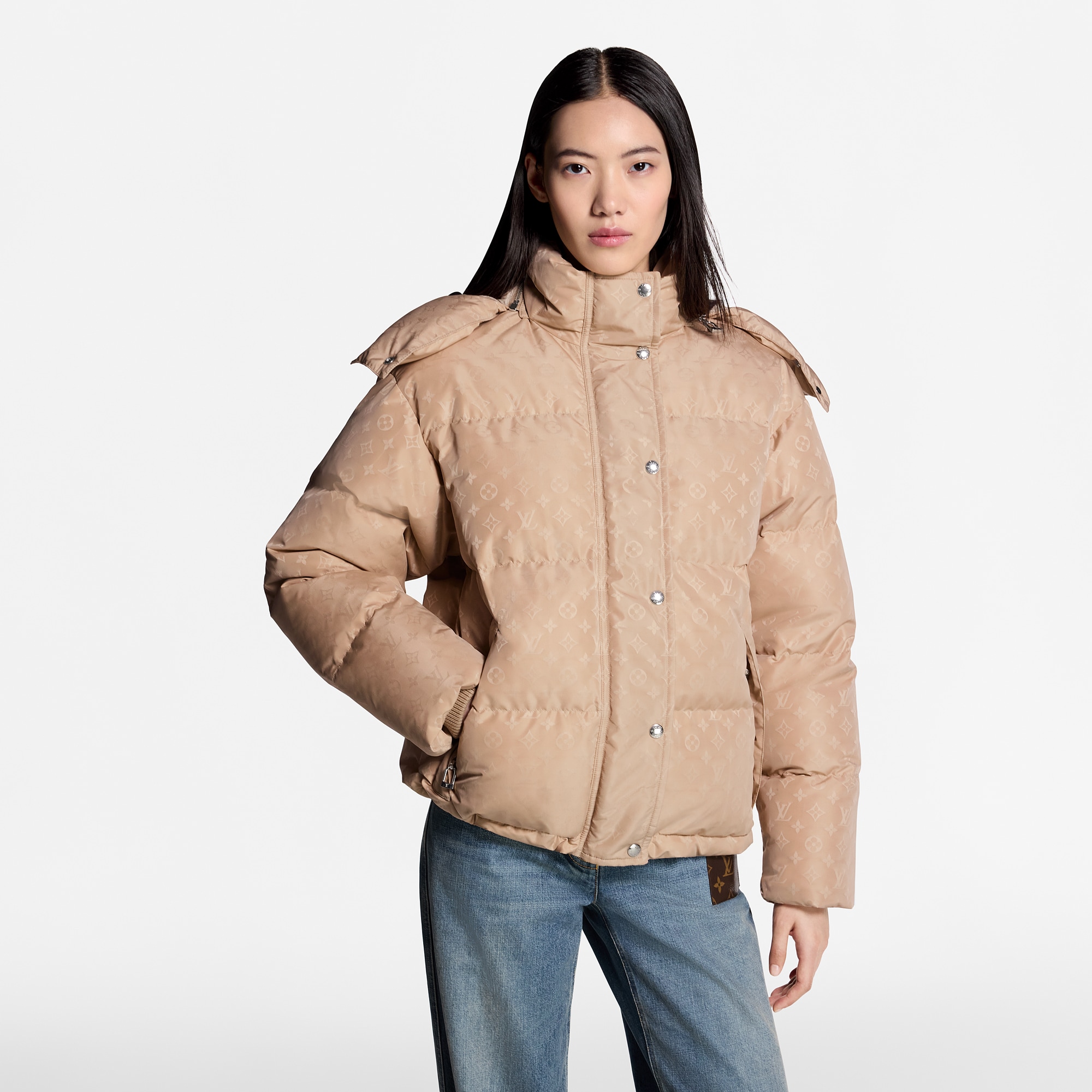 Monogram Puffer Jacket  in Women
