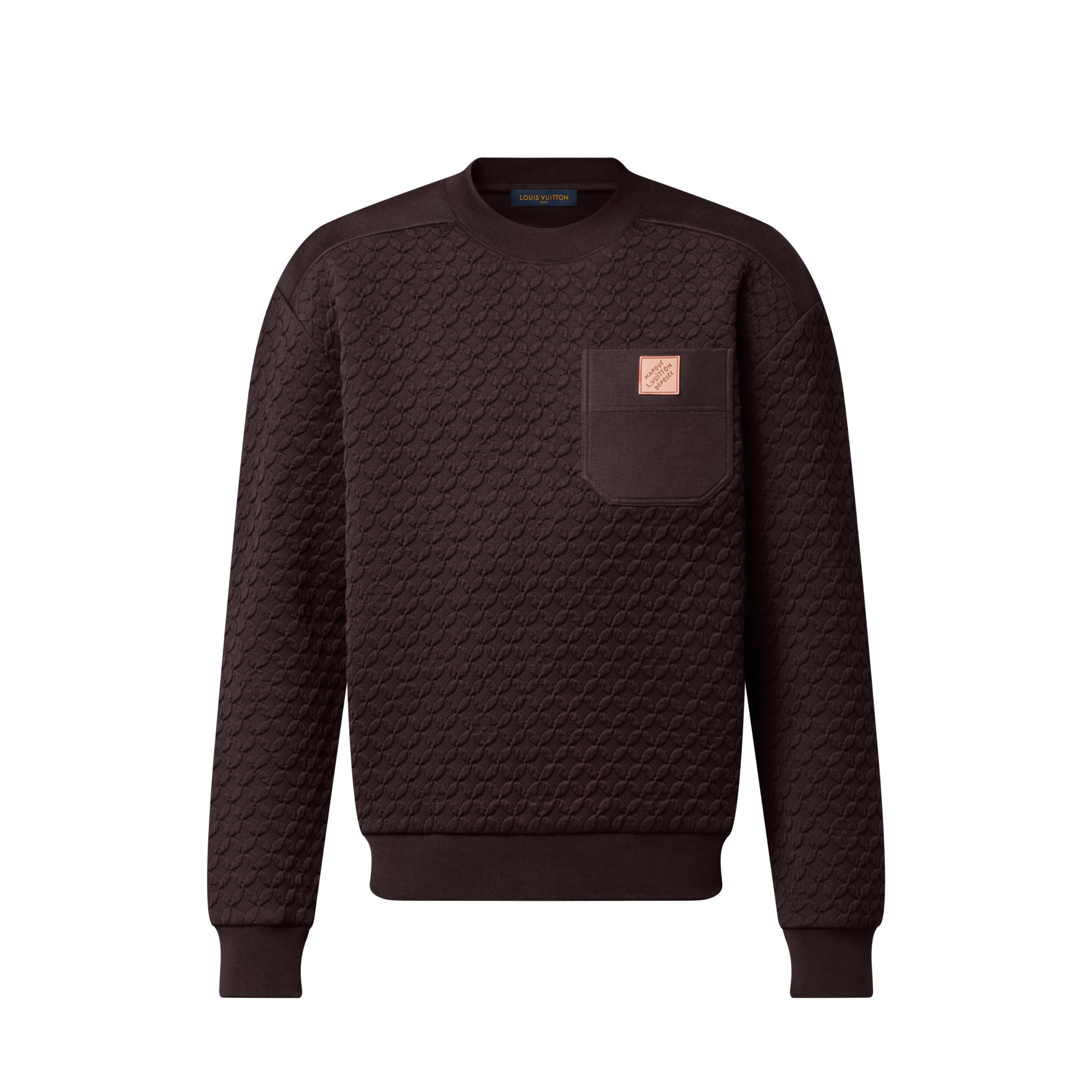 Monogram Quilted Sweatshirt  in Men