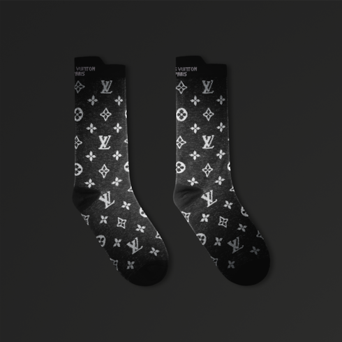 Monogram Reflective Socks S00 in Men's Accessories Hats, Beanies and Socks collections by Louis Vuitton