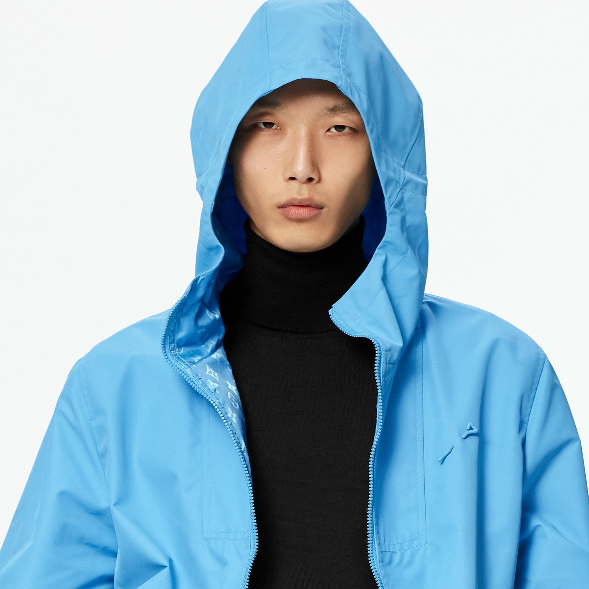 louis vuitton windbreaker blue