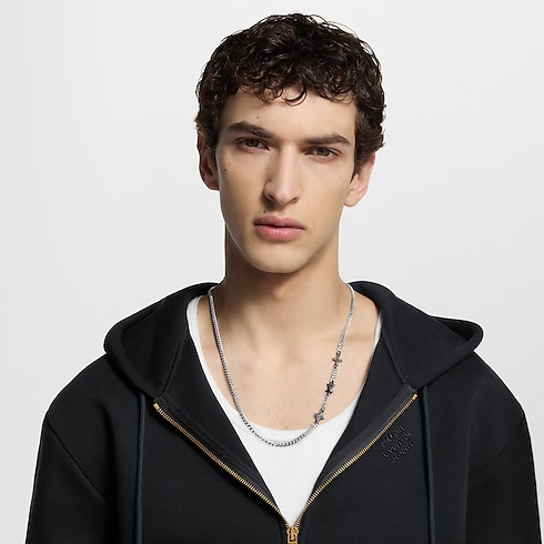 Monogram Row Necklace S00 in Men's Fashion Jewelry Necklaces and Pendants collections by Louis Vuitton (Product zoom)