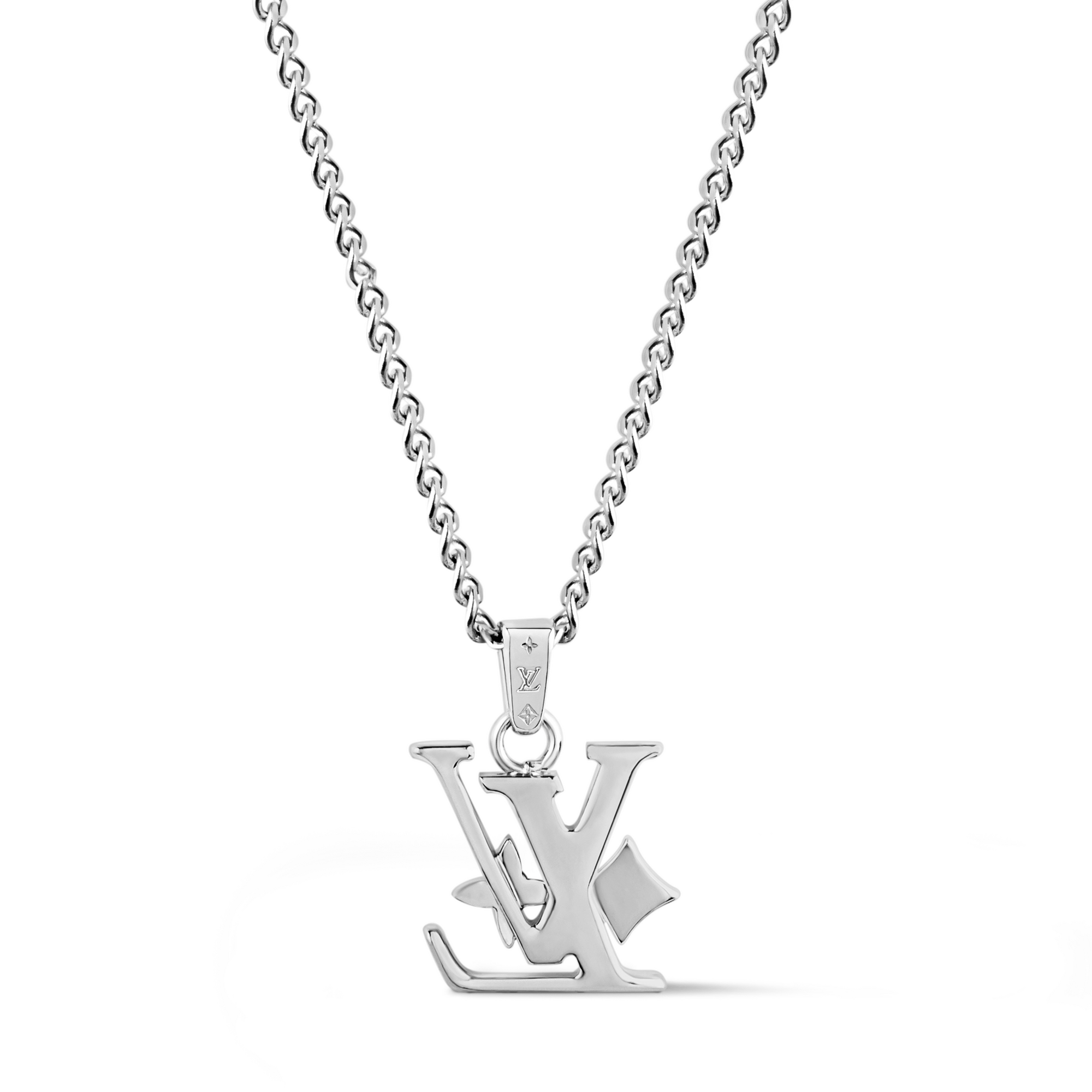 Monogram Row Pendant S00 in Men