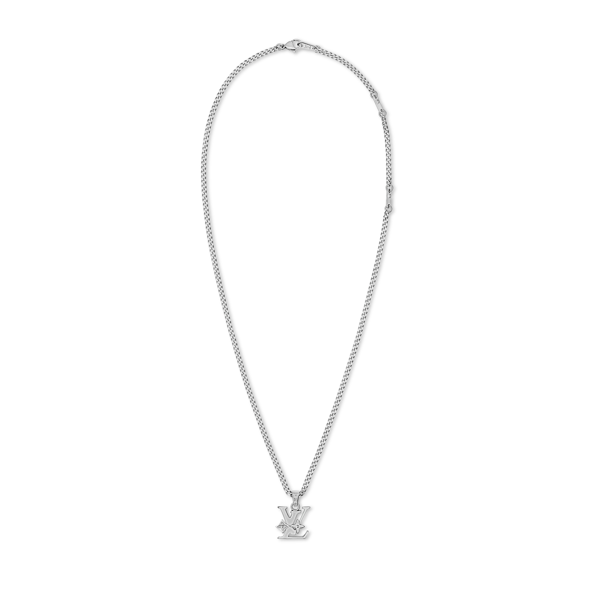 Monogram Row Pendant S00 in Men