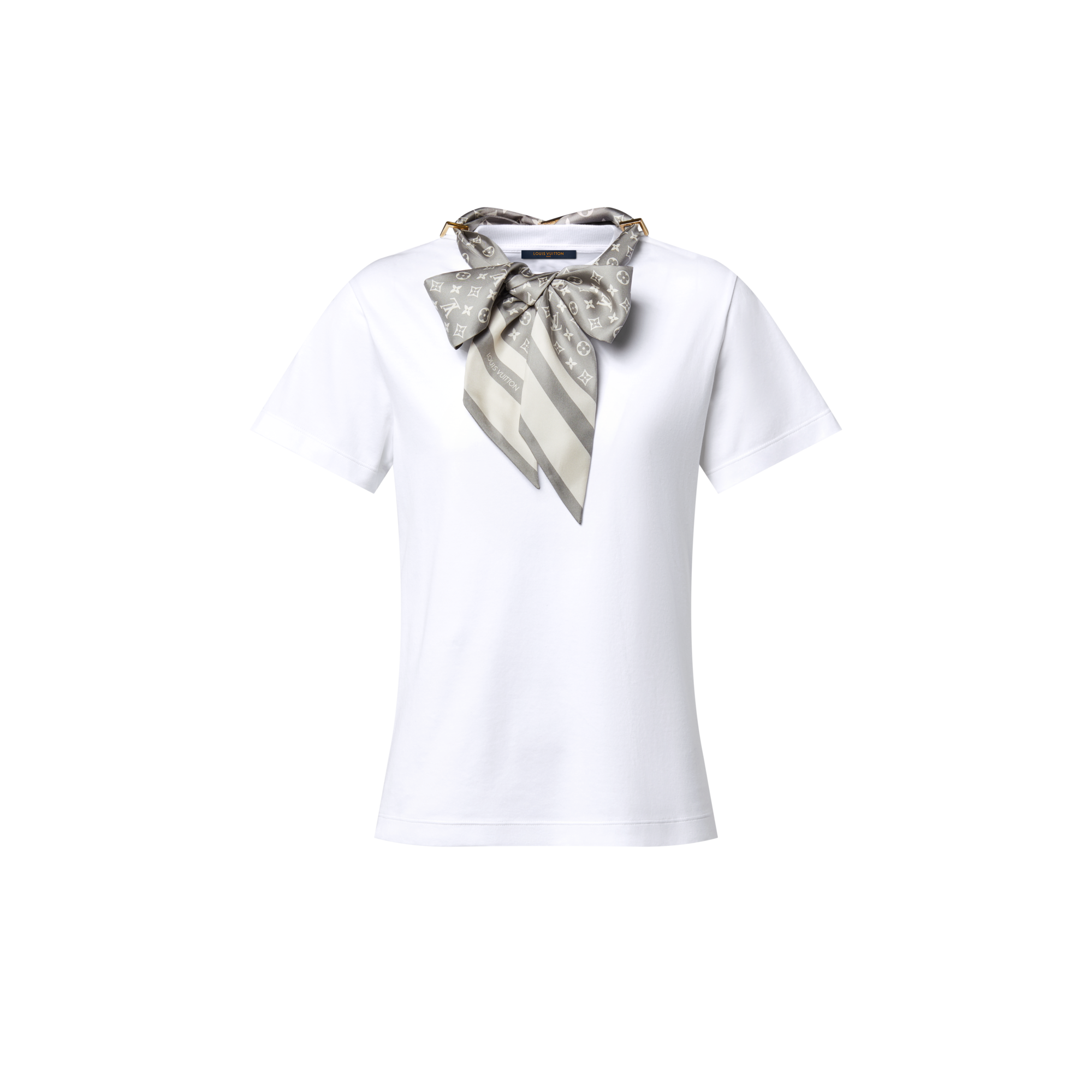 Monogram Scarf T-Shirt  in Women