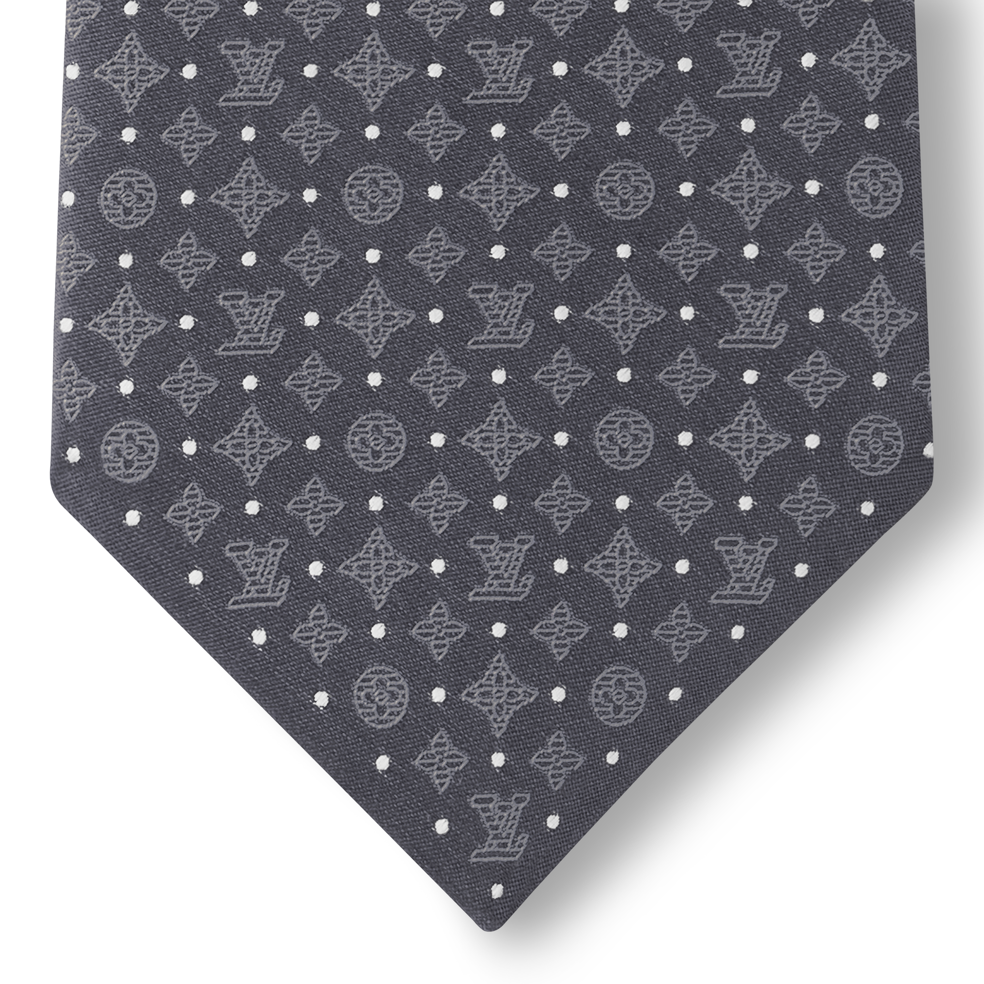 Monogram Shadow Dots Tie S00 in Men