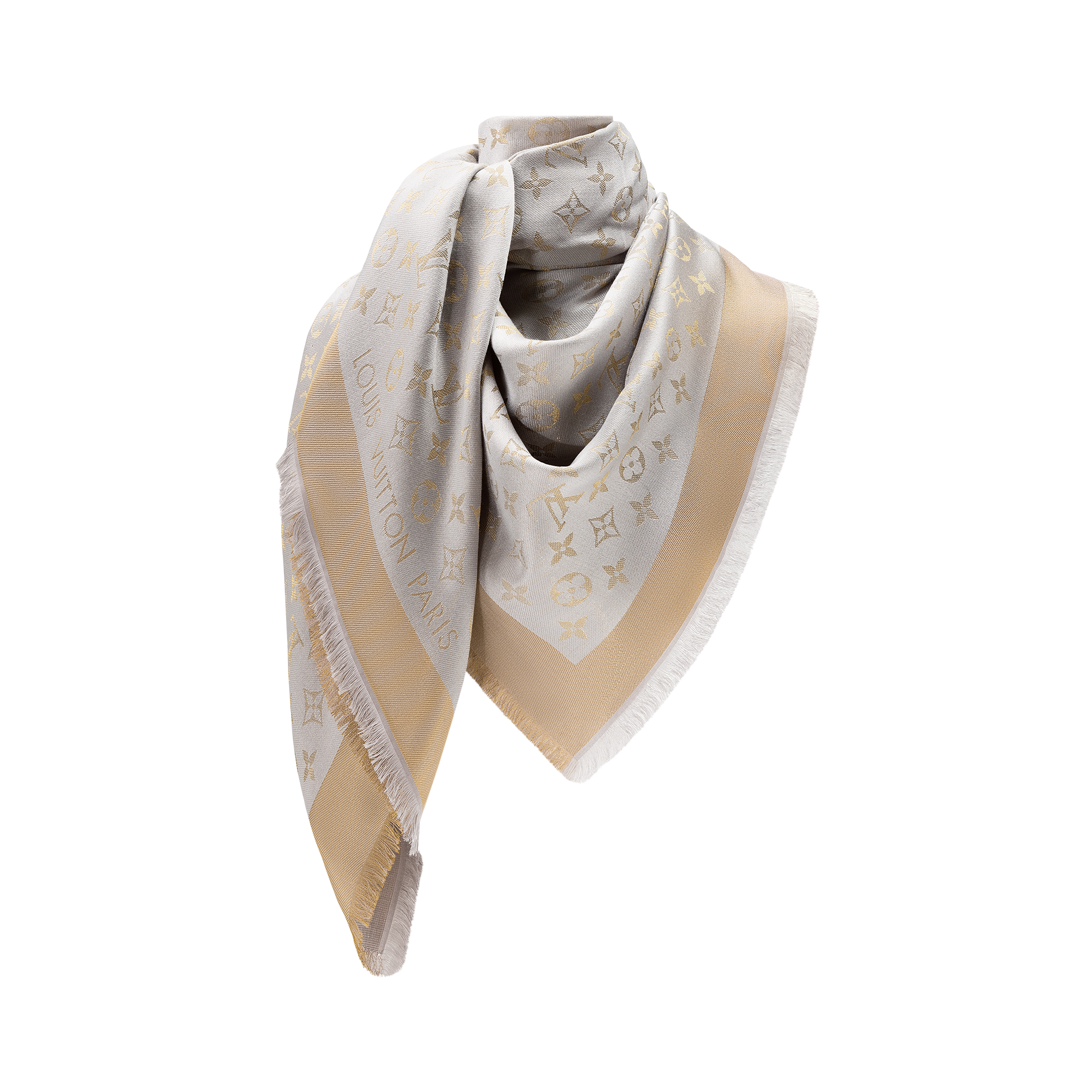 Monogram Shine Shawl S00 in Women
