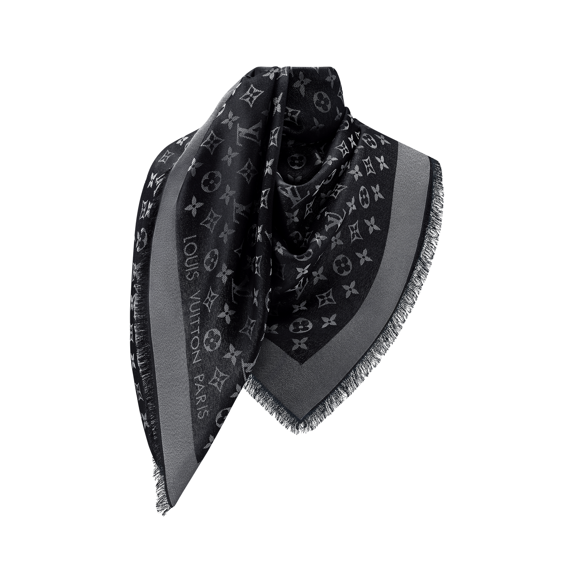 Monogram Shine Shawl S00 in Women