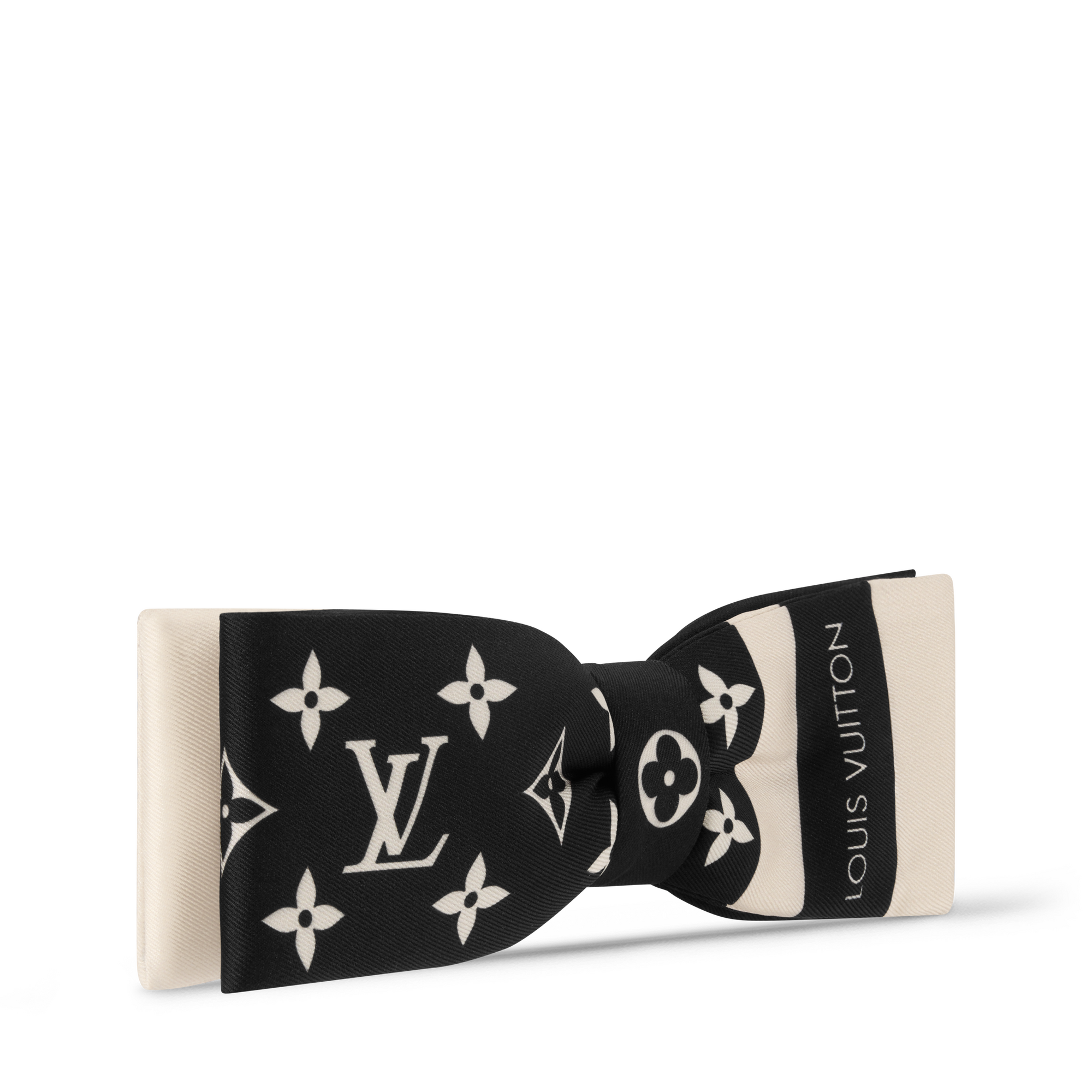Monogram Silhouette Bow S00 in Women