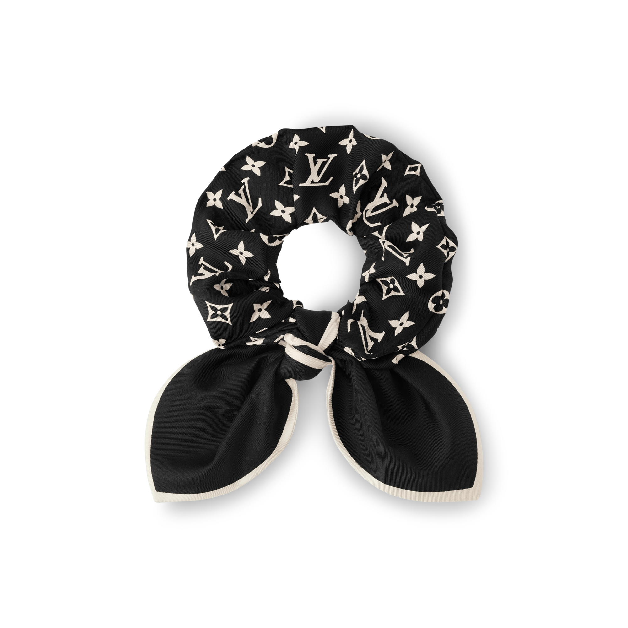 Monogram Silhouette Scrunchie S00 in Women