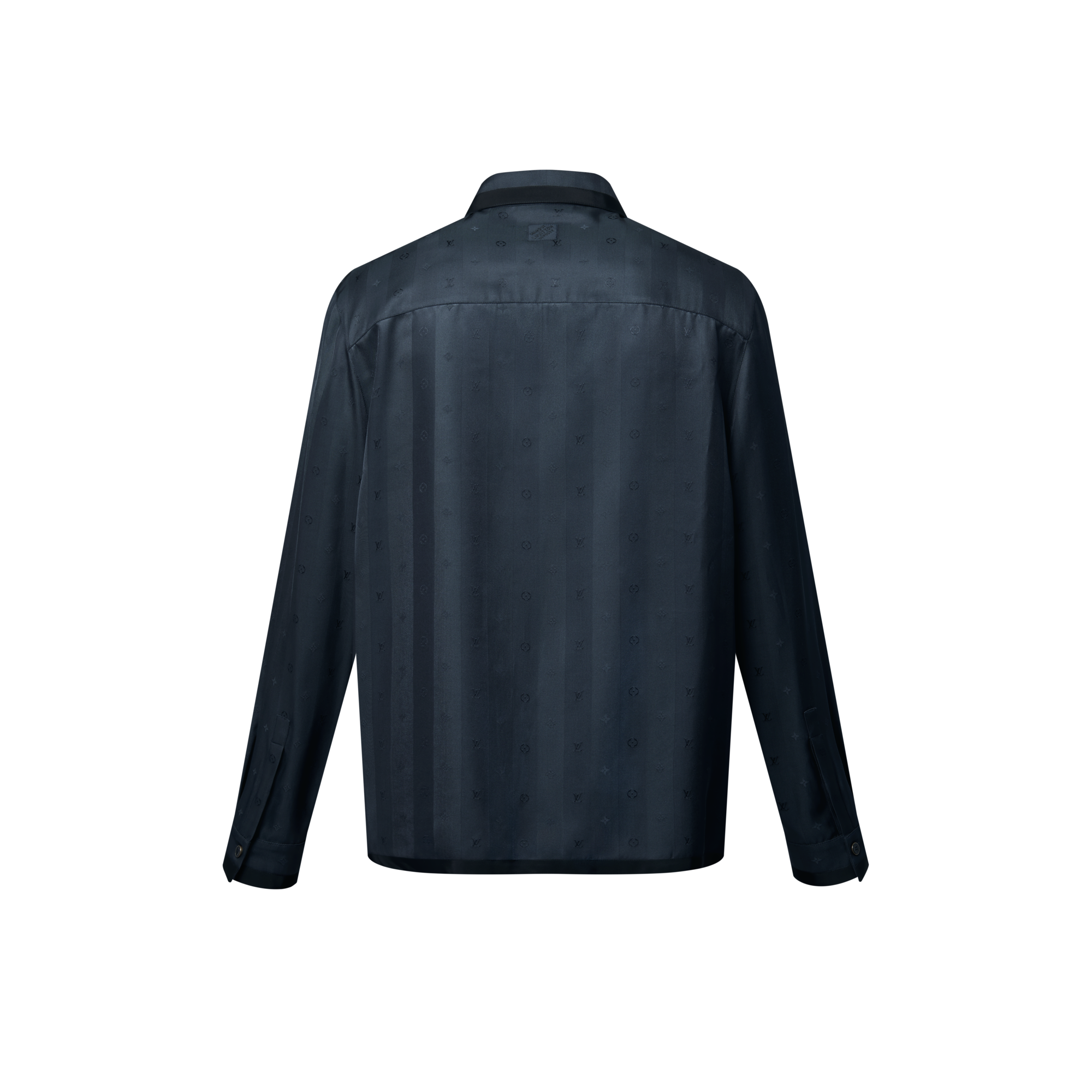 Monogram Silk Blend Pajama Shirt  in Men