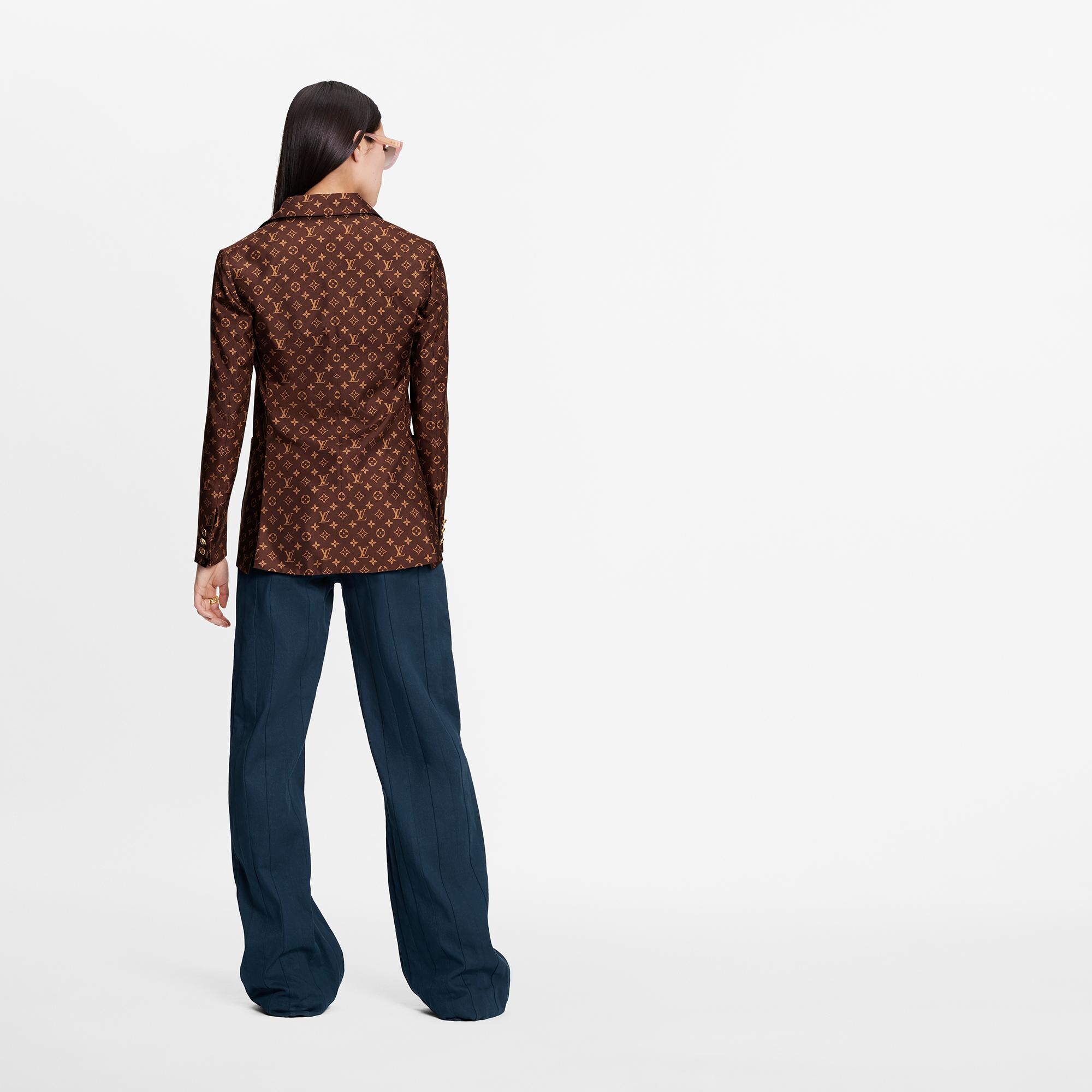 louis vuitton monogram blazer
