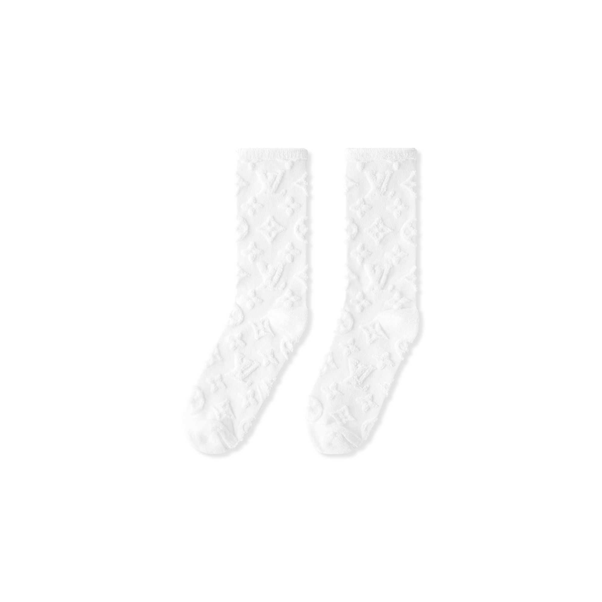 Monogram Sponge Socks S00 in Men