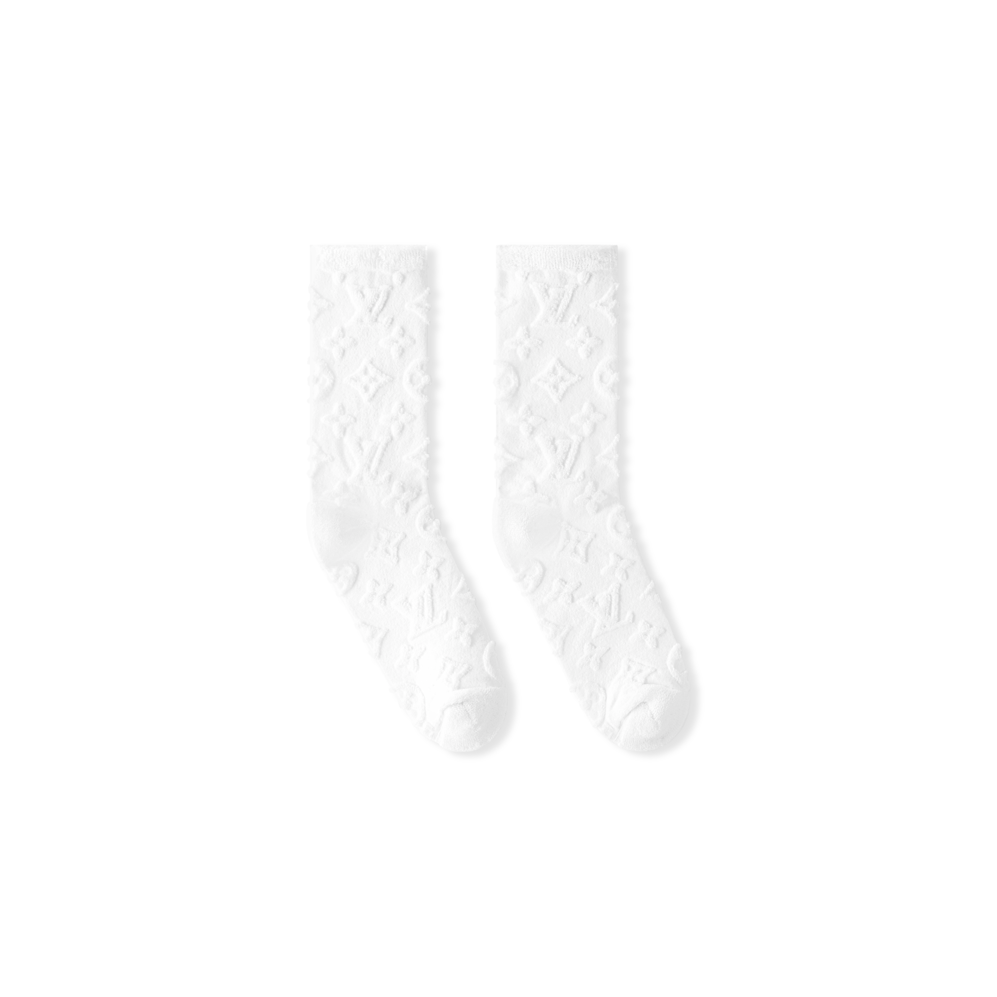 Monogram Sponge Socks S00 in Men