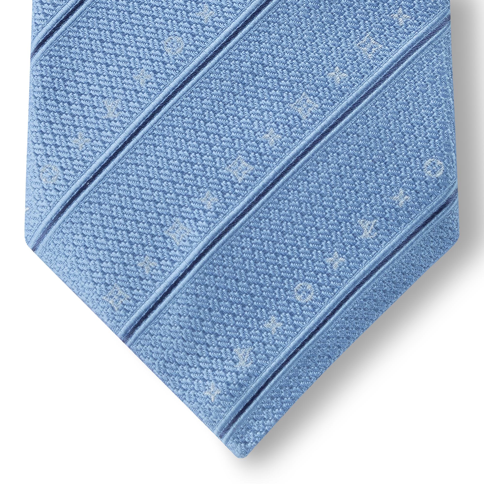 Monogram Stripes Tie S00 in Men