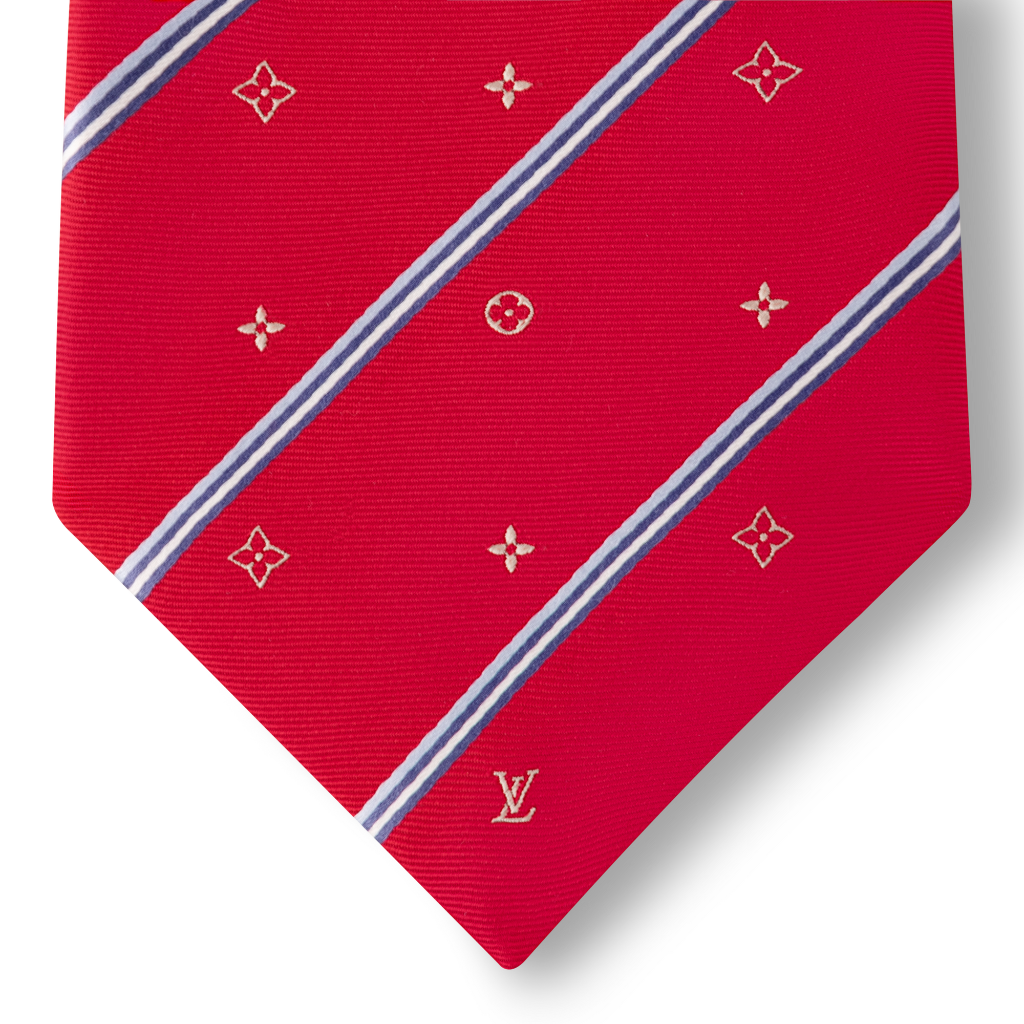 Monogram Stripes Tie S00 in Men