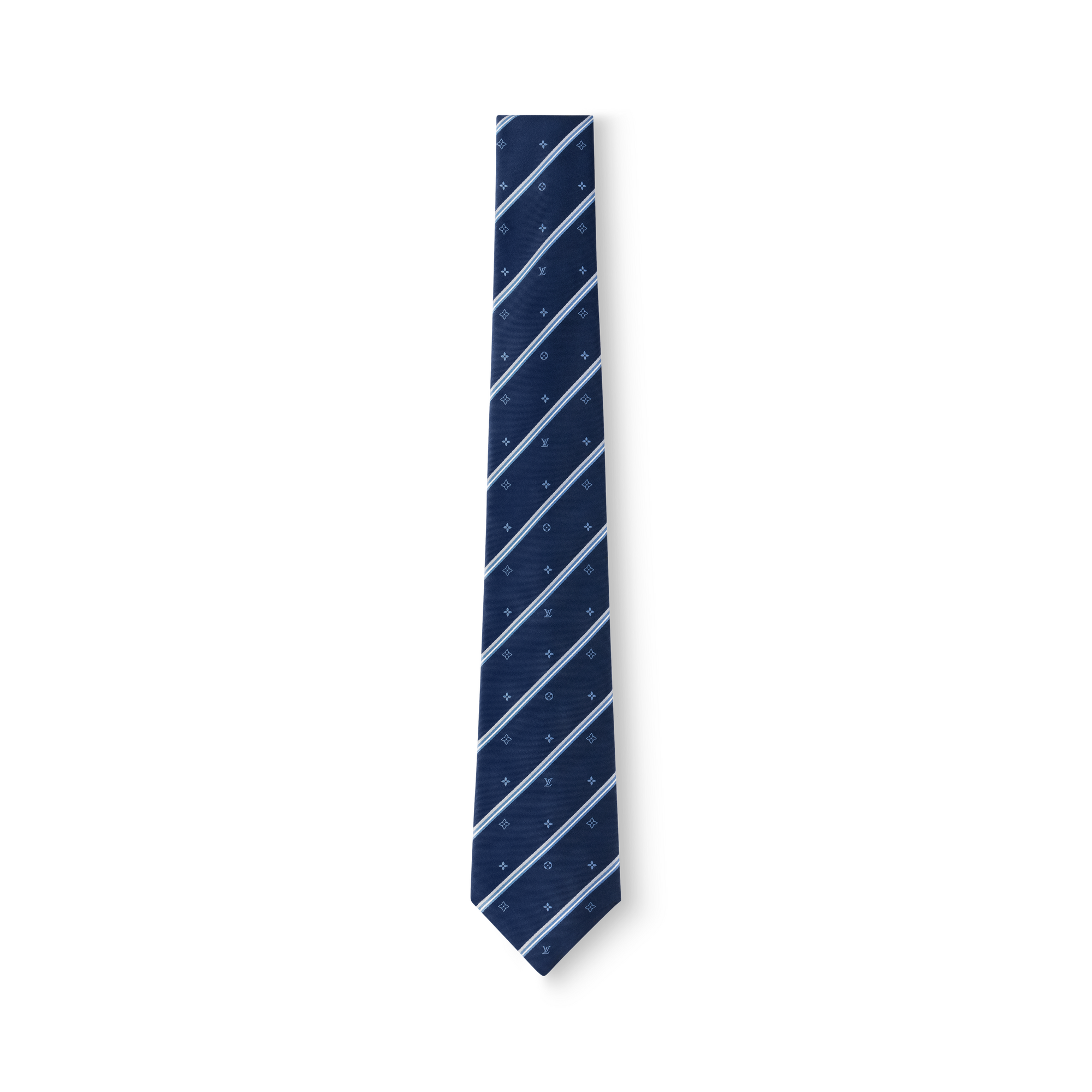 Monogram Stripes Tie S00 in Men