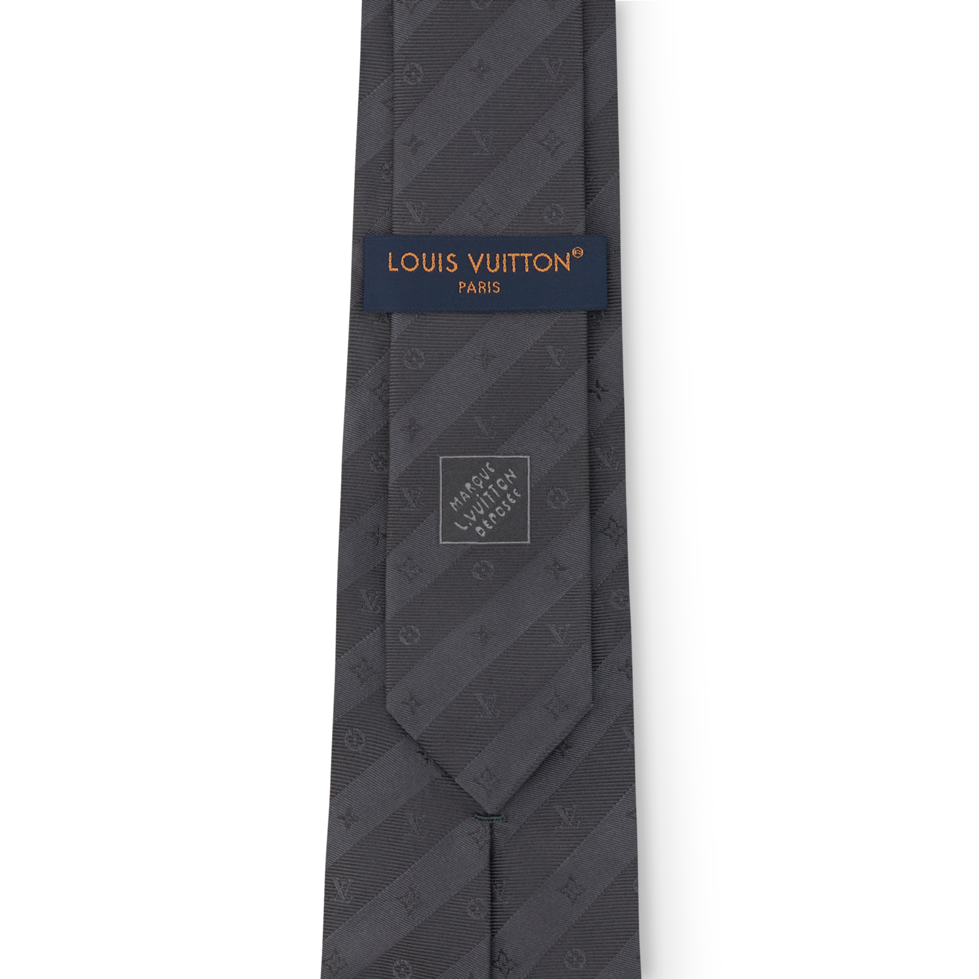 Monogram Stripy Tie S00 in Men