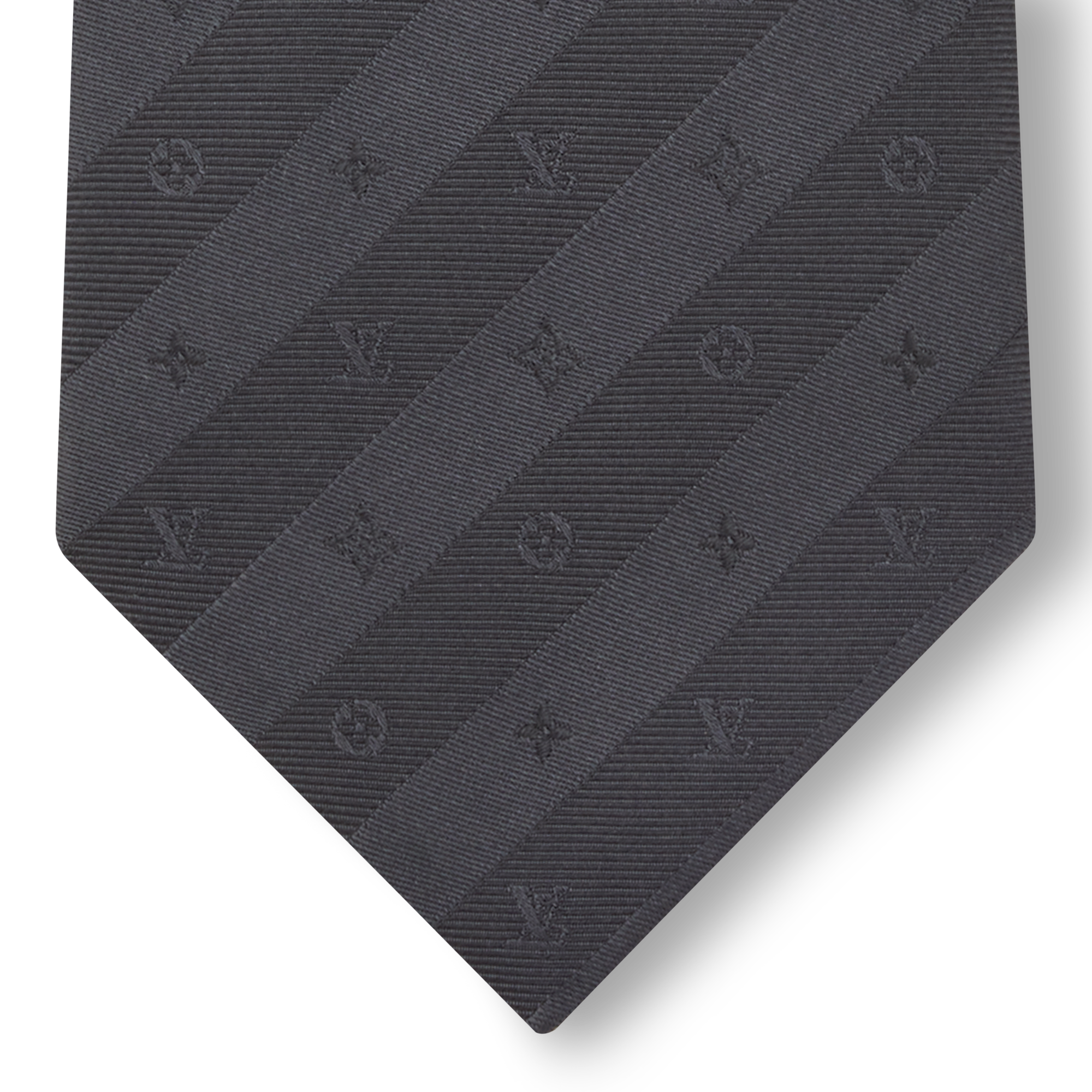 Monogram Stripy Tie S00 in Men