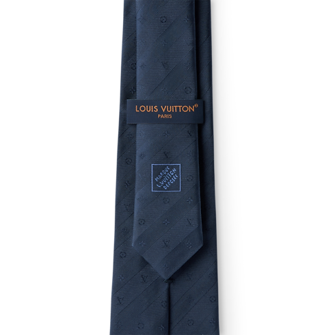 Monogram Stripy Tie S00 in Men's Accessories Ties and Pocket Squares collections by Louis Vuitton (Product zoom)