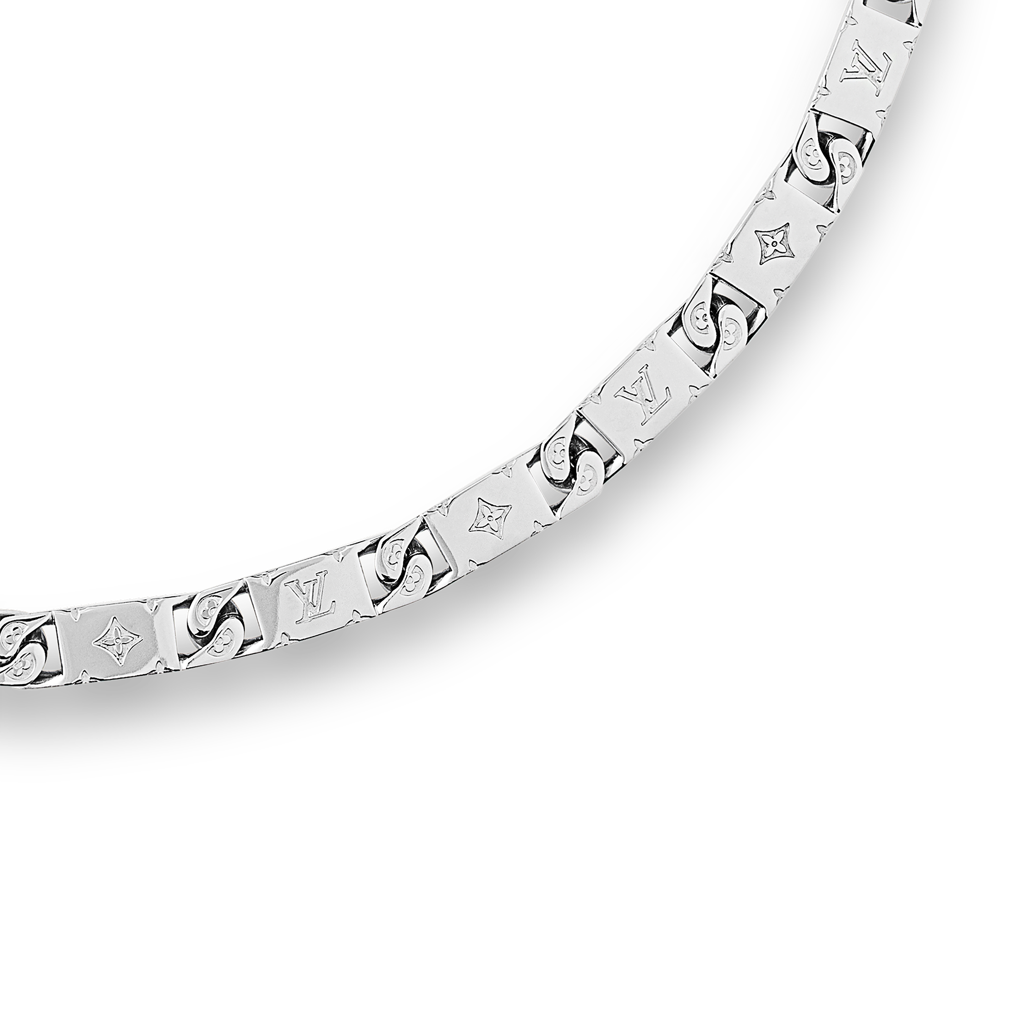 Monogram Tied Up Necklace S00 in Men