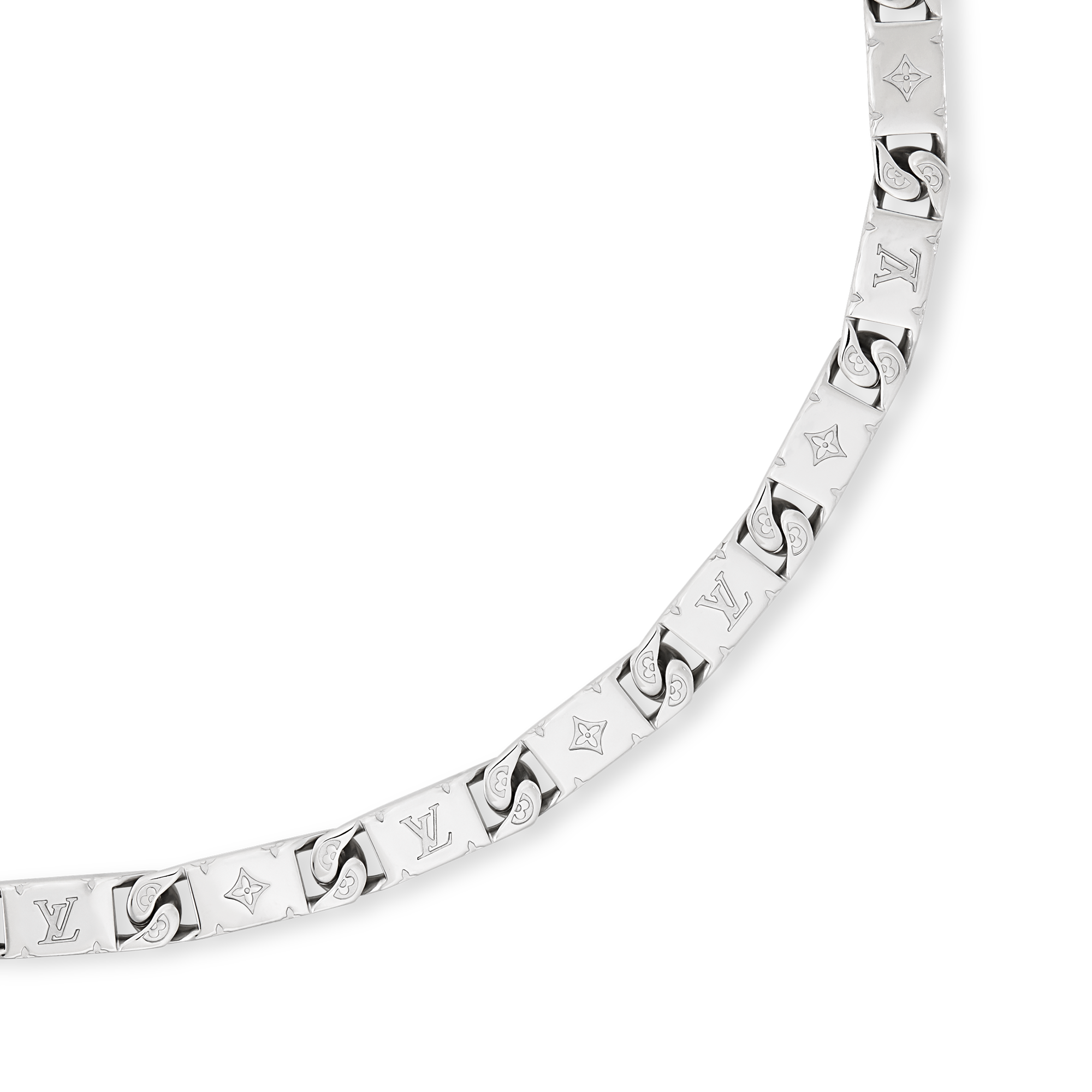 Monogram Tied Up Necklace S00 in Men