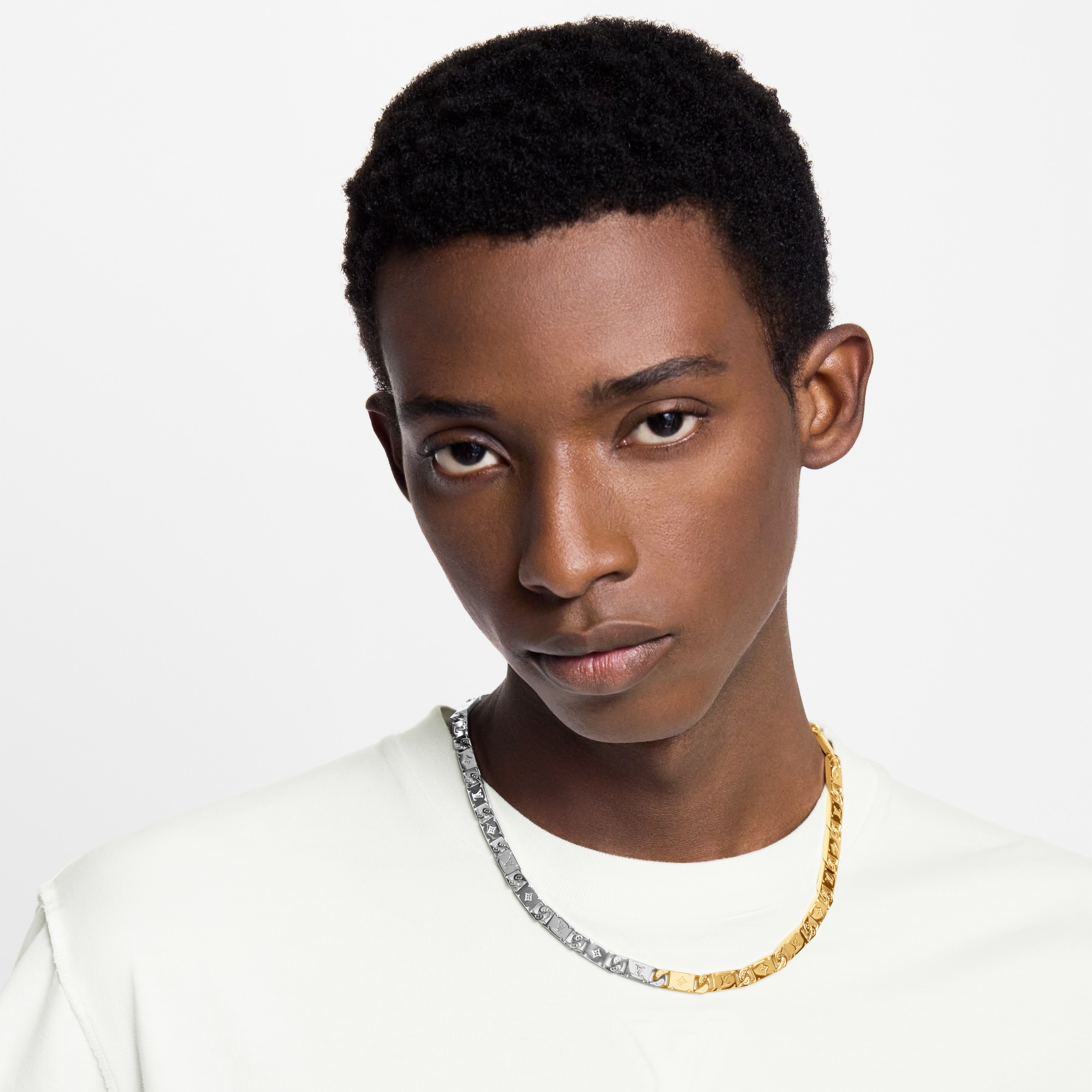 Monogram Tied Up Necklace S00 in Men